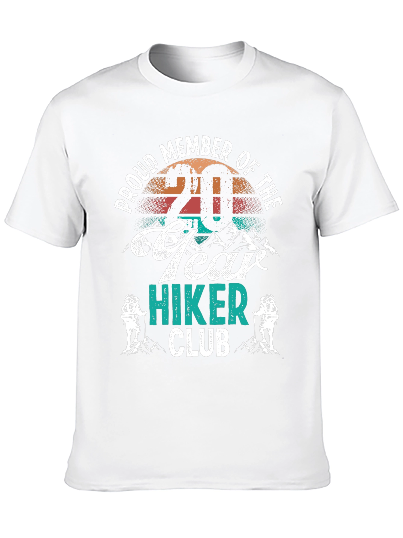 Proud Member 20 Year Hiker Club T-Shirt