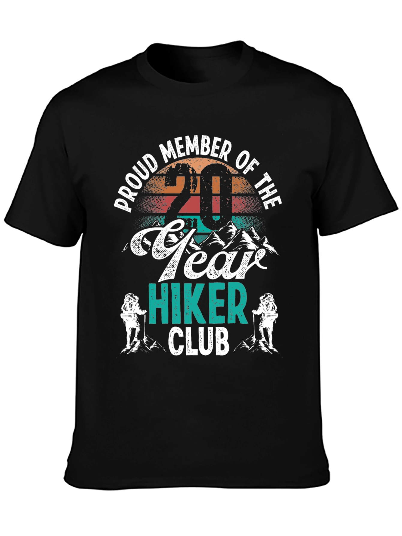 Proud Member 20 Year Hiker Club T-Shirt