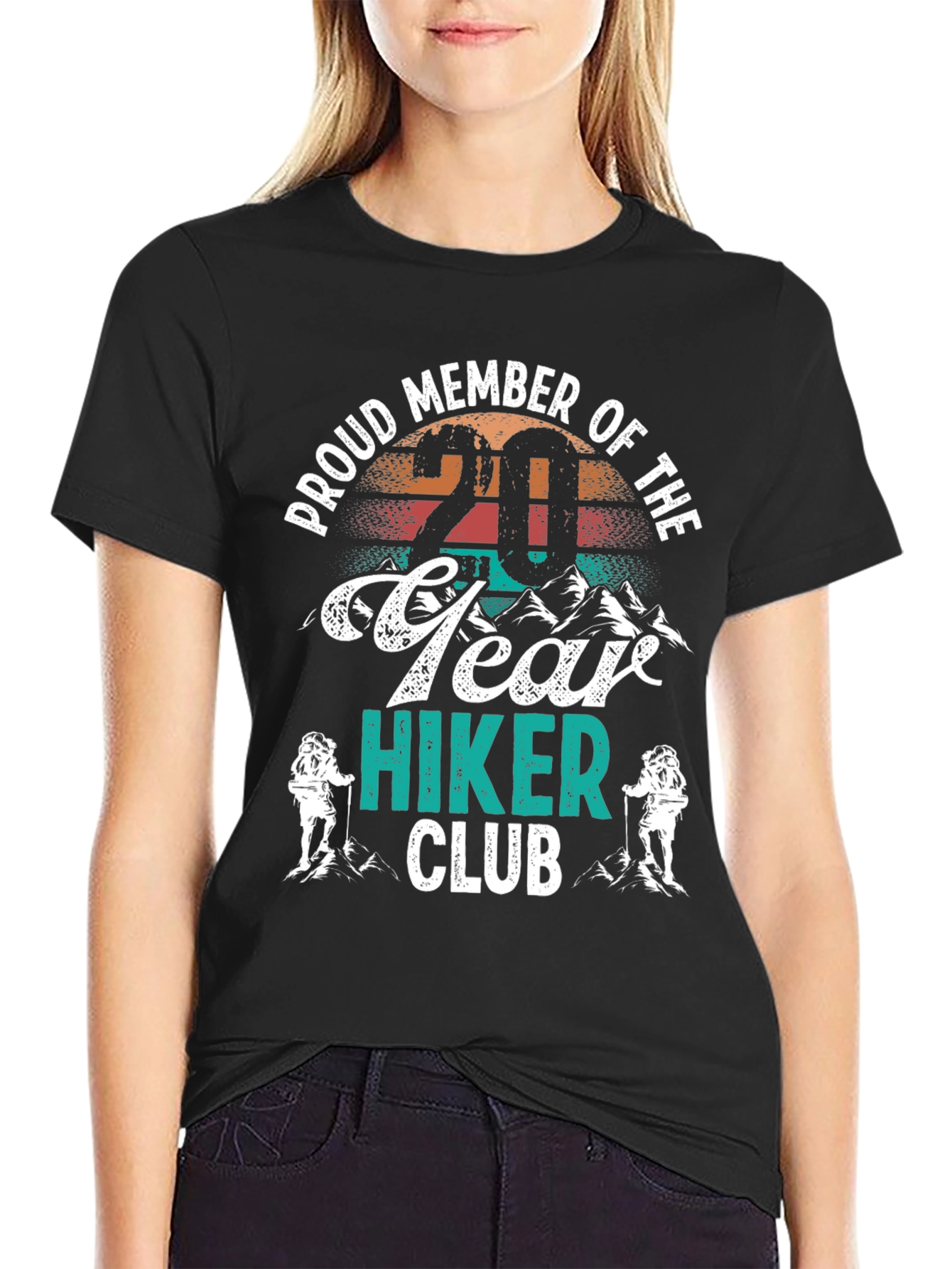 Proud Member 20 Year Hiker Club T-Shirt