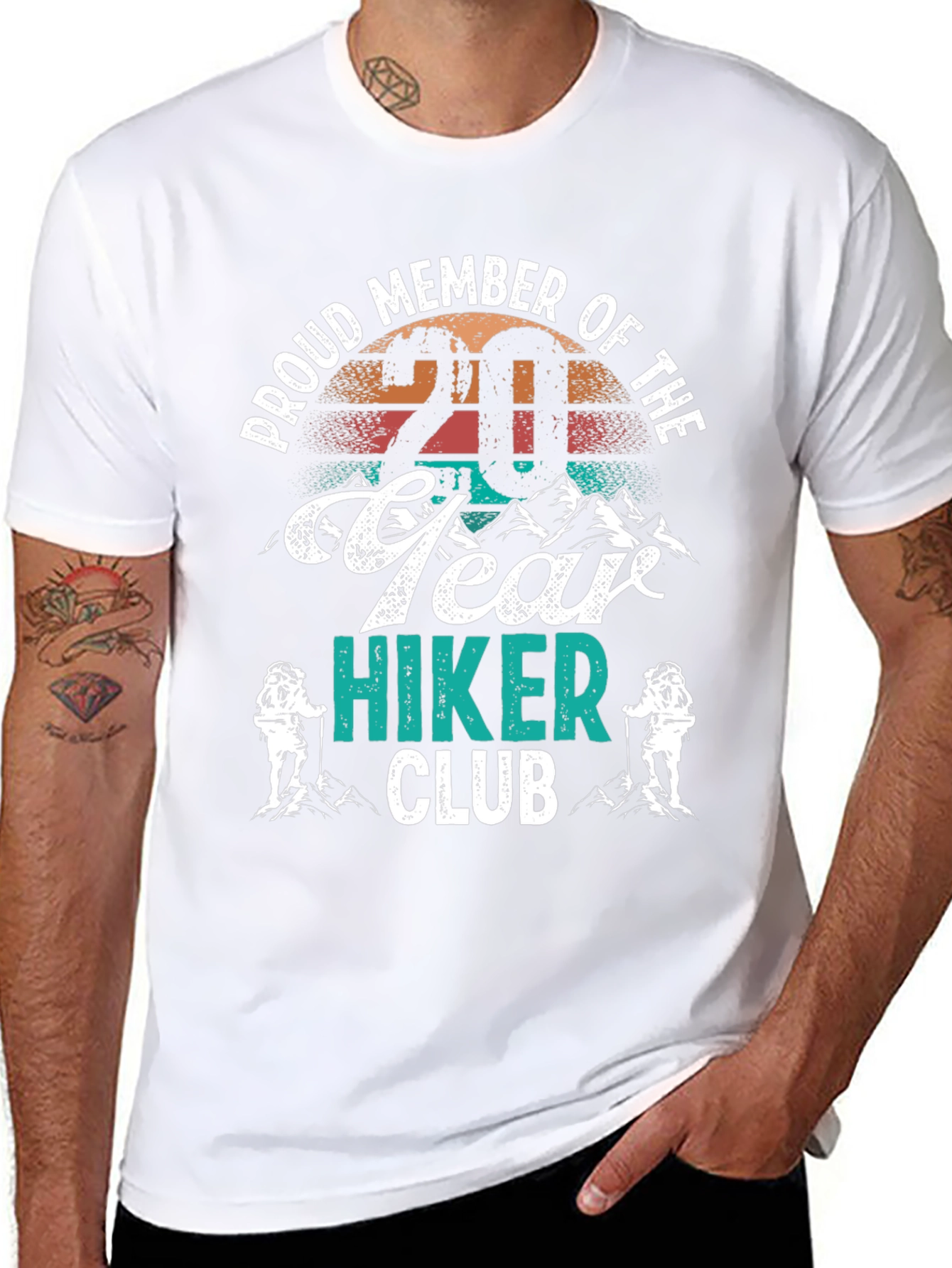 Proud Member 20 Year Hiker Club T-Shirt