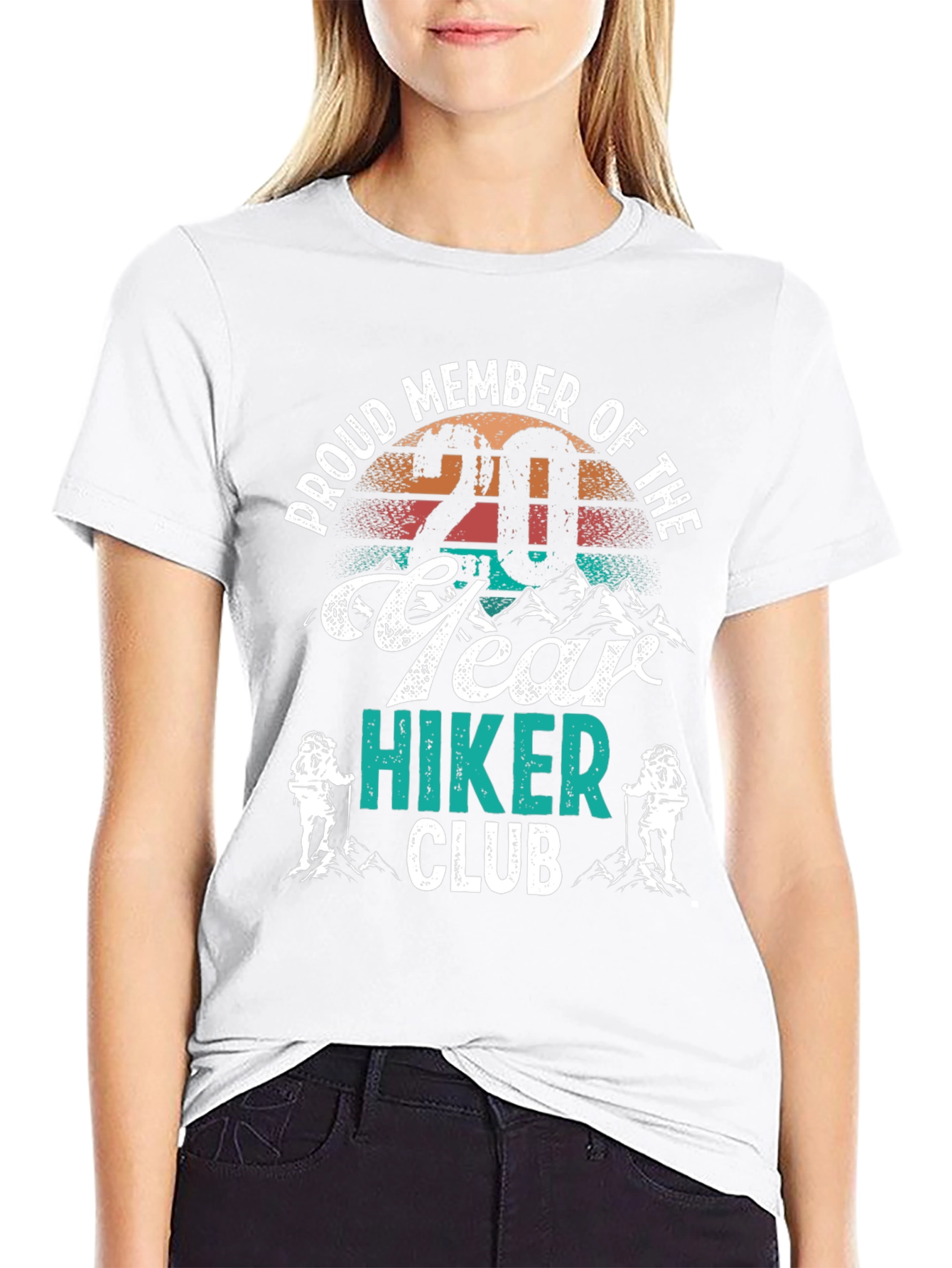 Proud Member 20 Year Hiker Club T-Shirt
