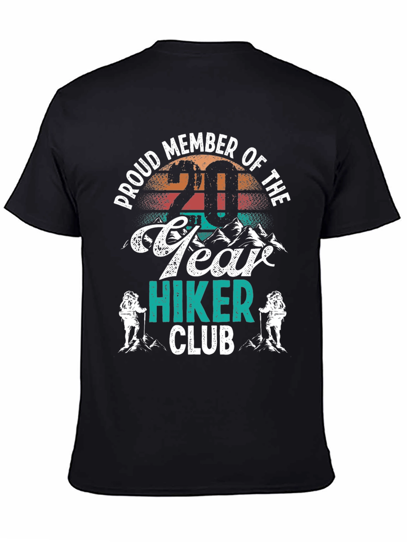 Proud Member 20 Year Hiker Club T-Shirt
