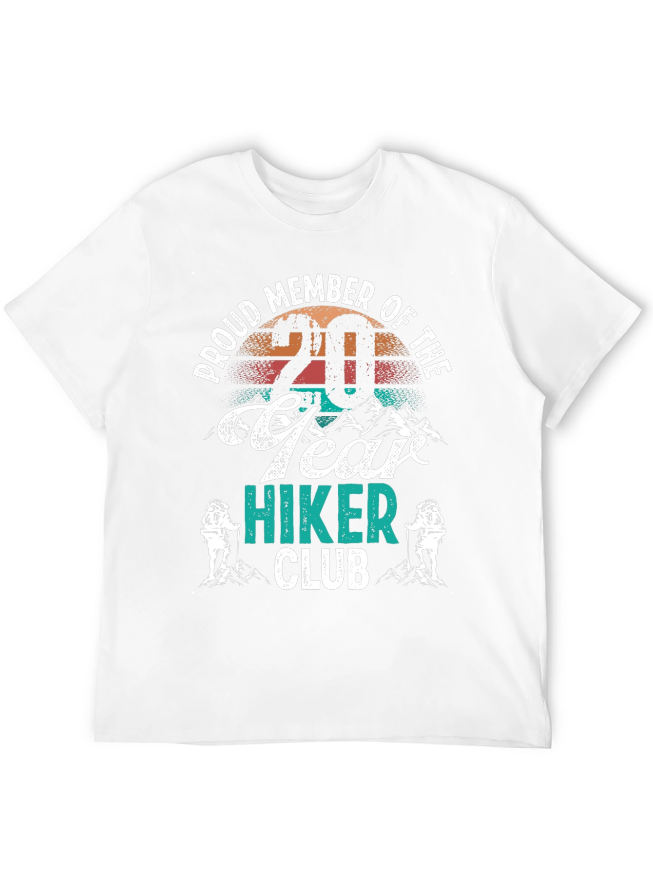 Proud Member 20 Year Hiker Club T-Shirt