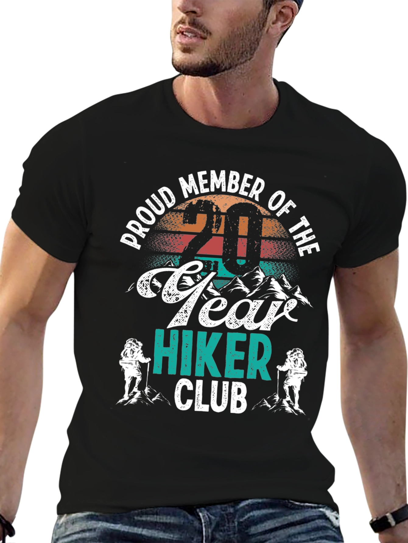 Proud Member 20 Year Hiker Club T-Shirt