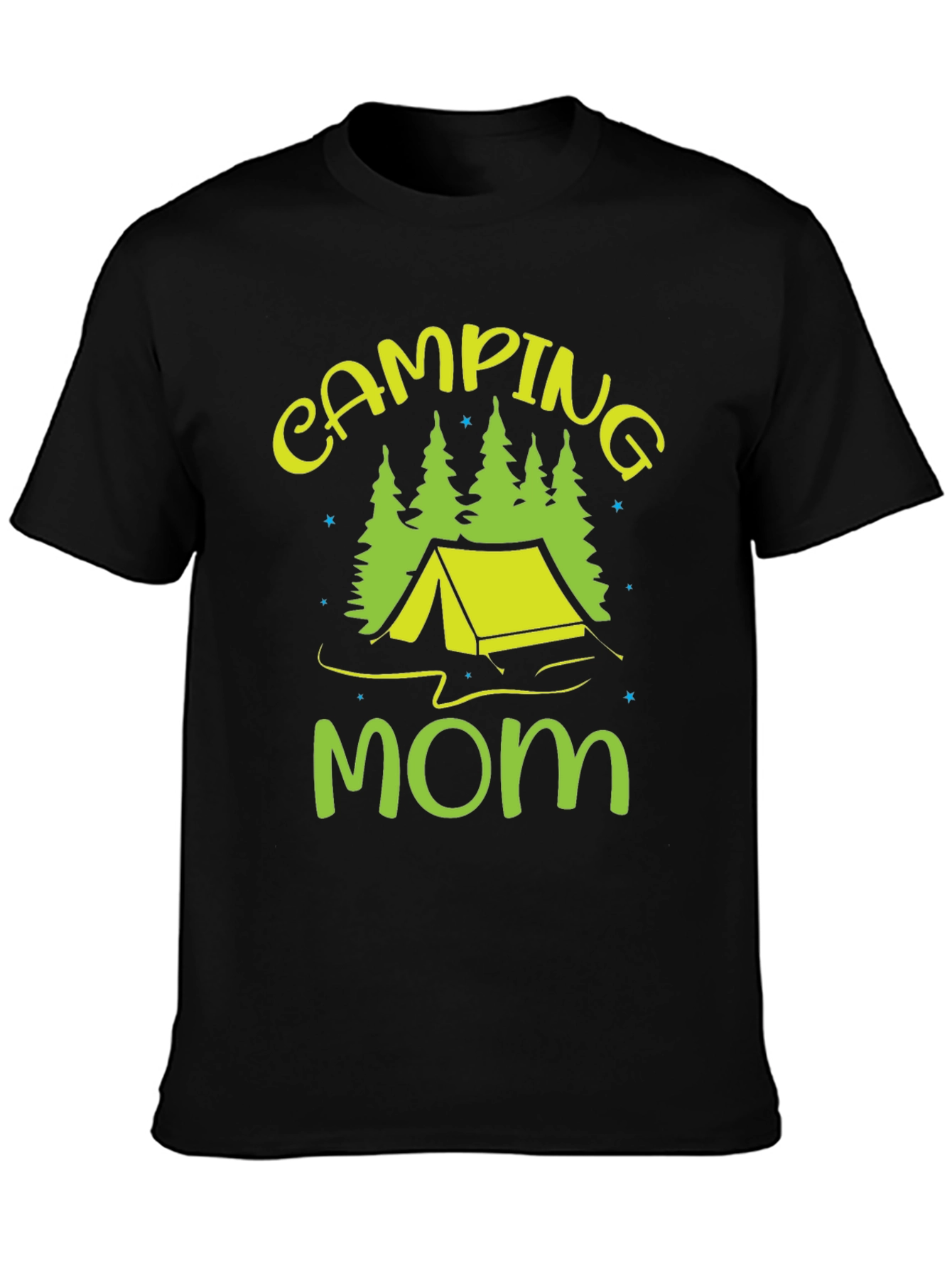 Camping Mom Graphic Tee - Outdoor Adventure Shirt