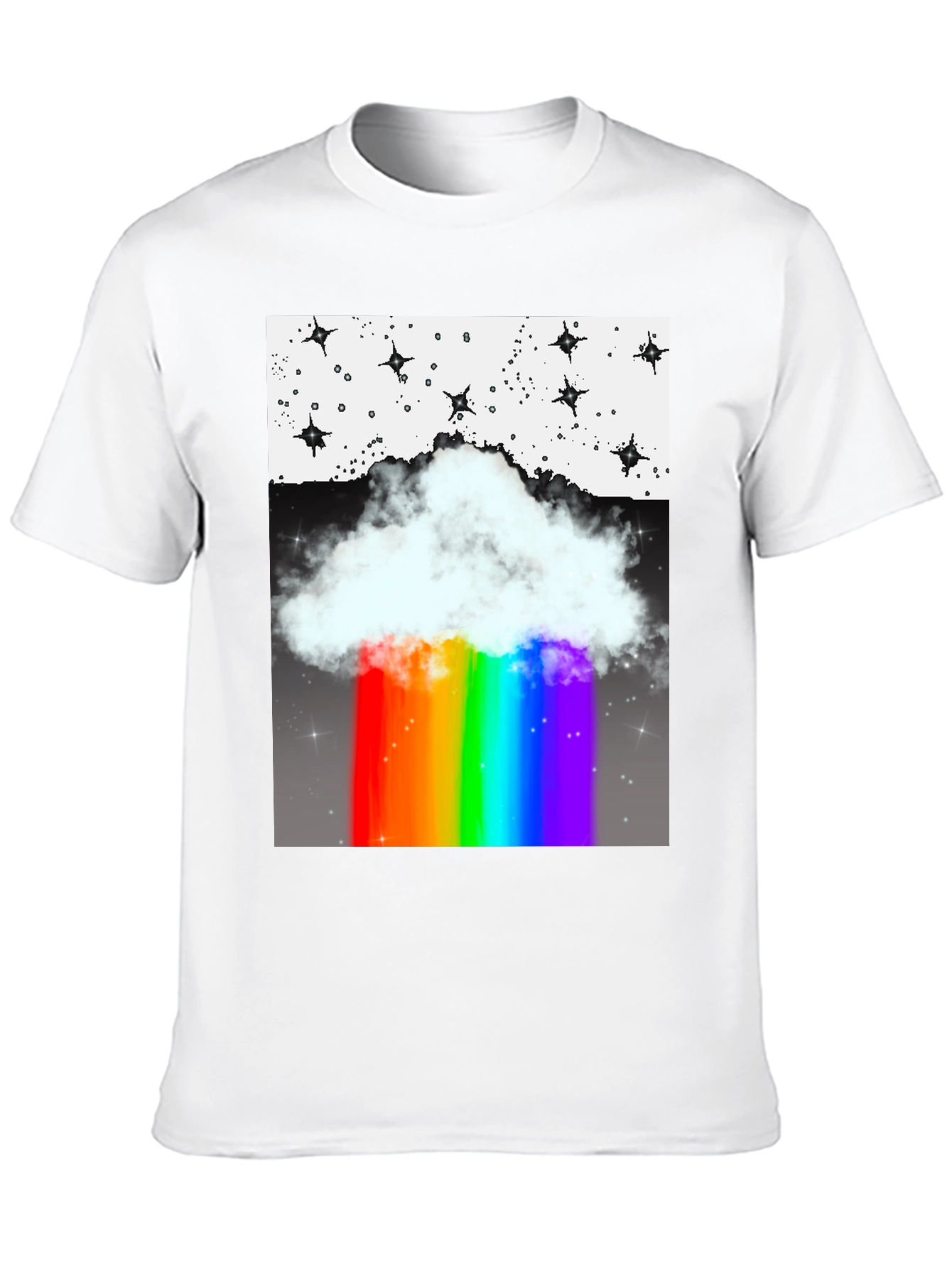 Rainbow Cloud Graphic Tee