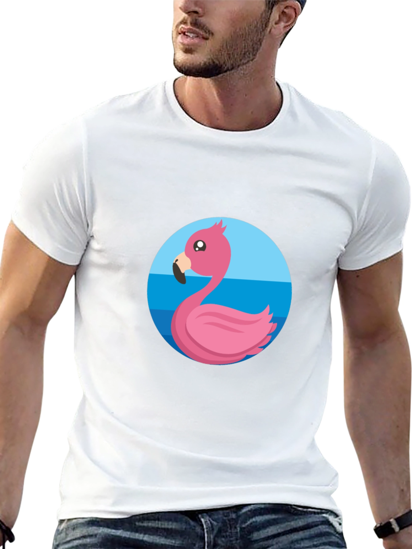 Flamingo T-Shirt - Stylish Graphic Tee