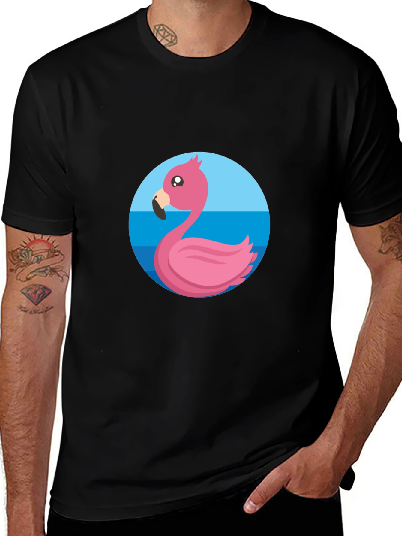 Flamingo T-Shirt - Stylish Graphic Tee