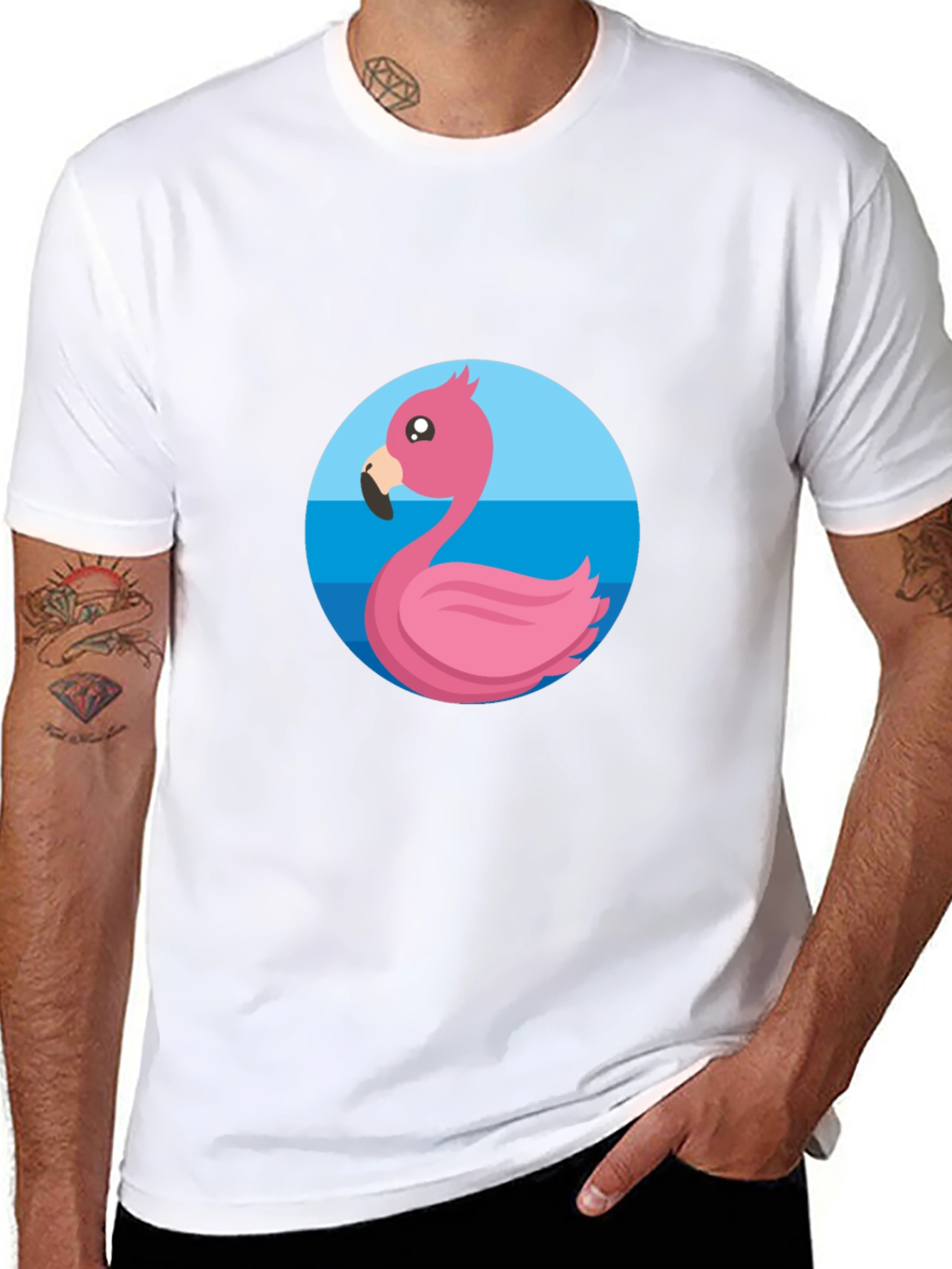 Flamingo T-Shirt - Stylish Graphic Tee