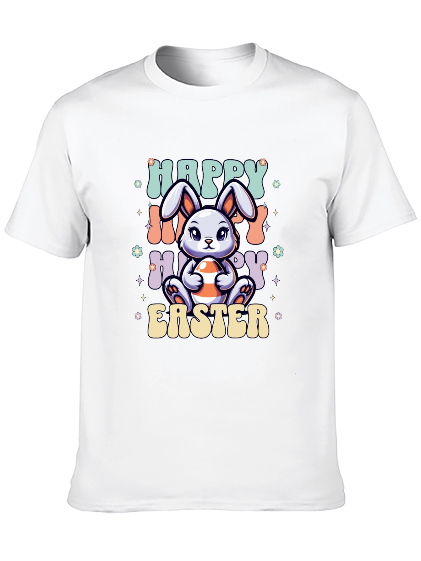 Happy Easter Bunny Graphic T-Shirt