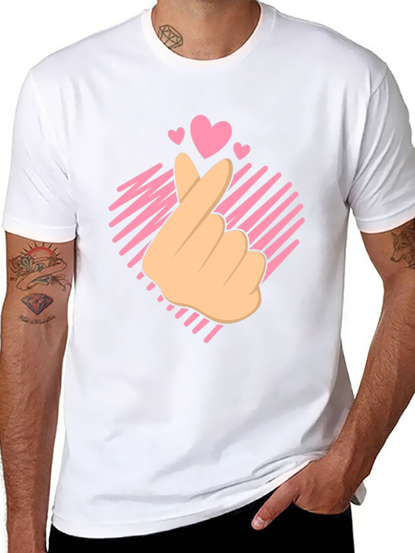 Love Sign Graphic Tee - Express Yourself!