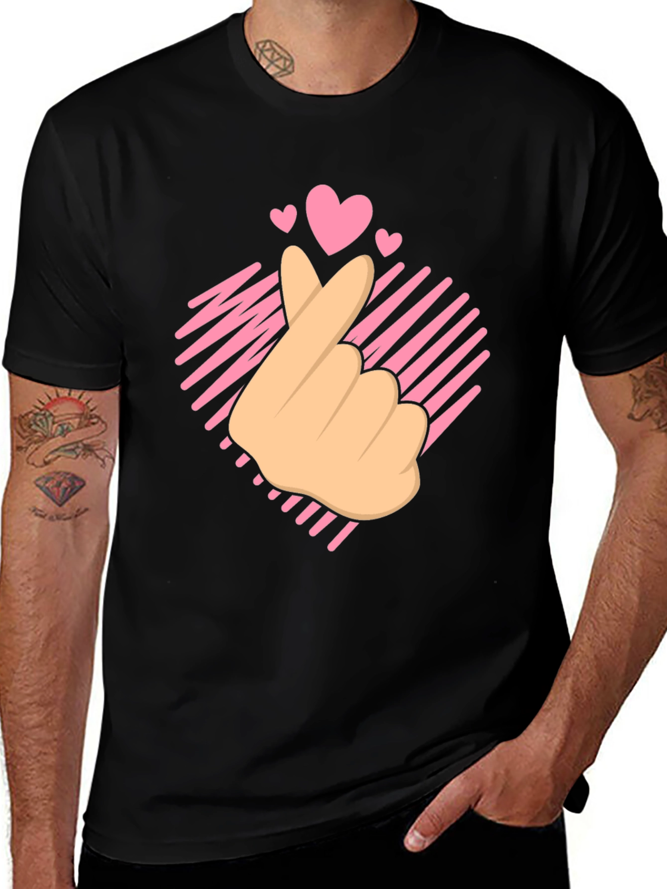 Love Sign Graphic Tee - Express Yourself!