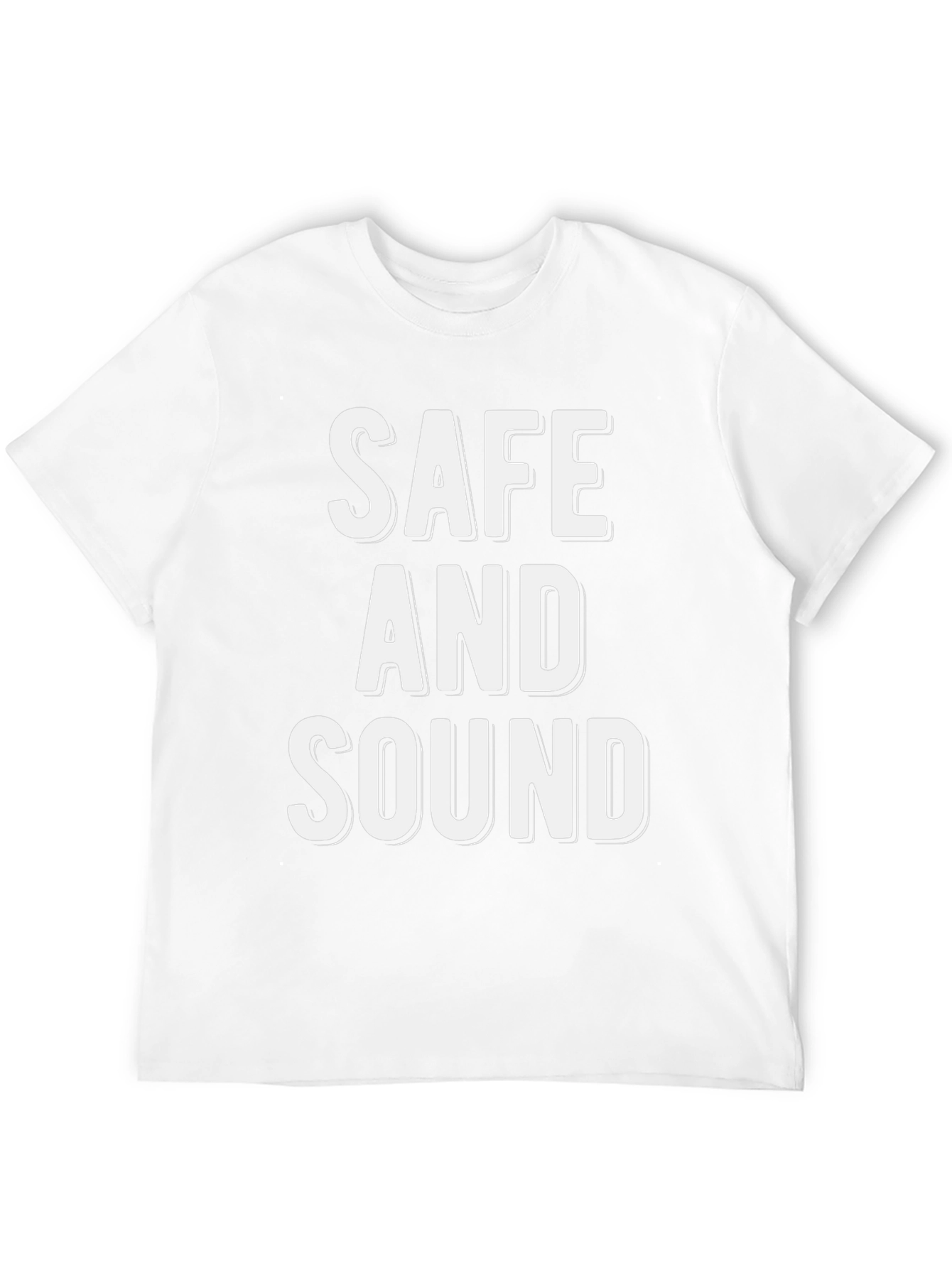 Safe and Sound Graphic Tee - Stylish Comfort