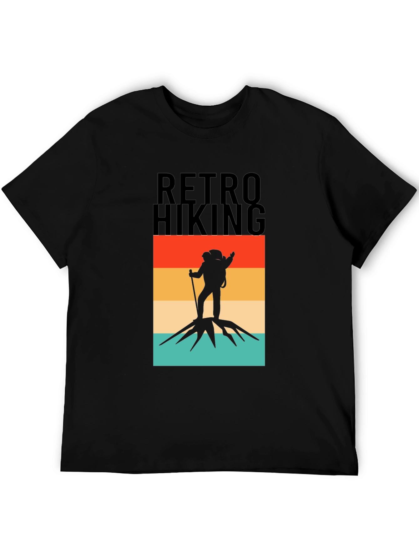 Retro Hiking Graphic T-Shirt