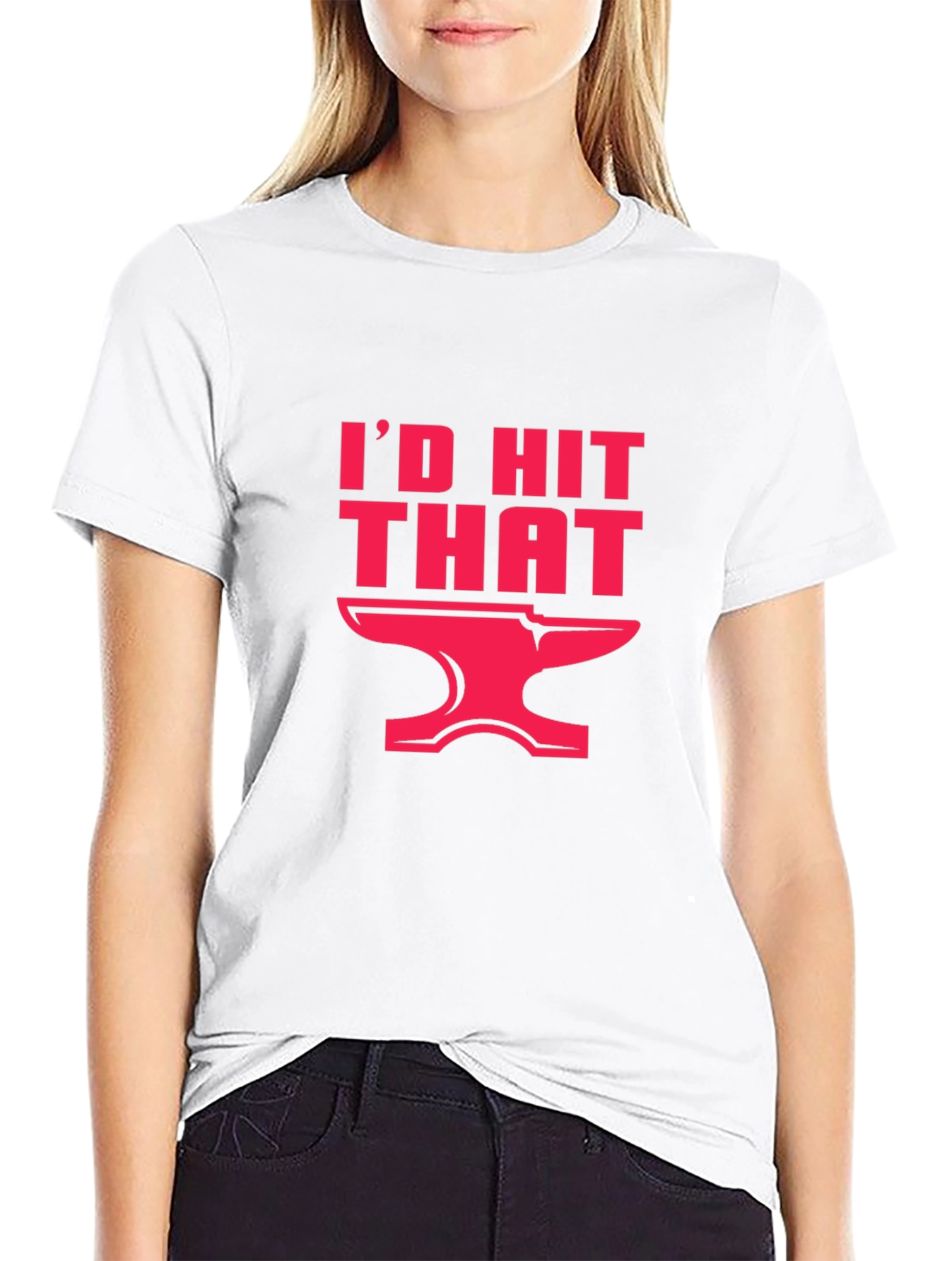 Id Hit That Anvil T-Shirt - Black