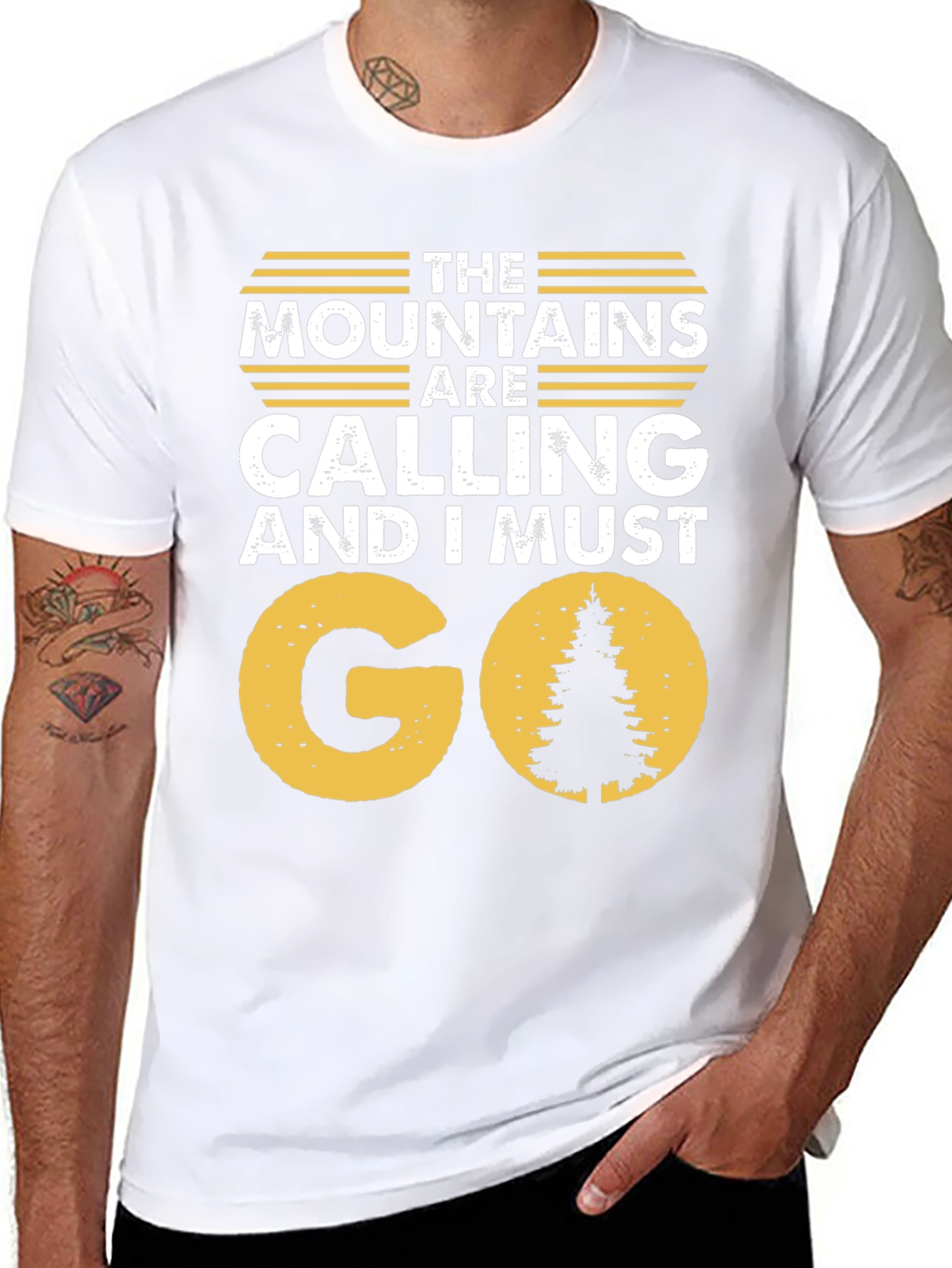 Mountains Are Calling T-Shirt - Adventure Awaits!