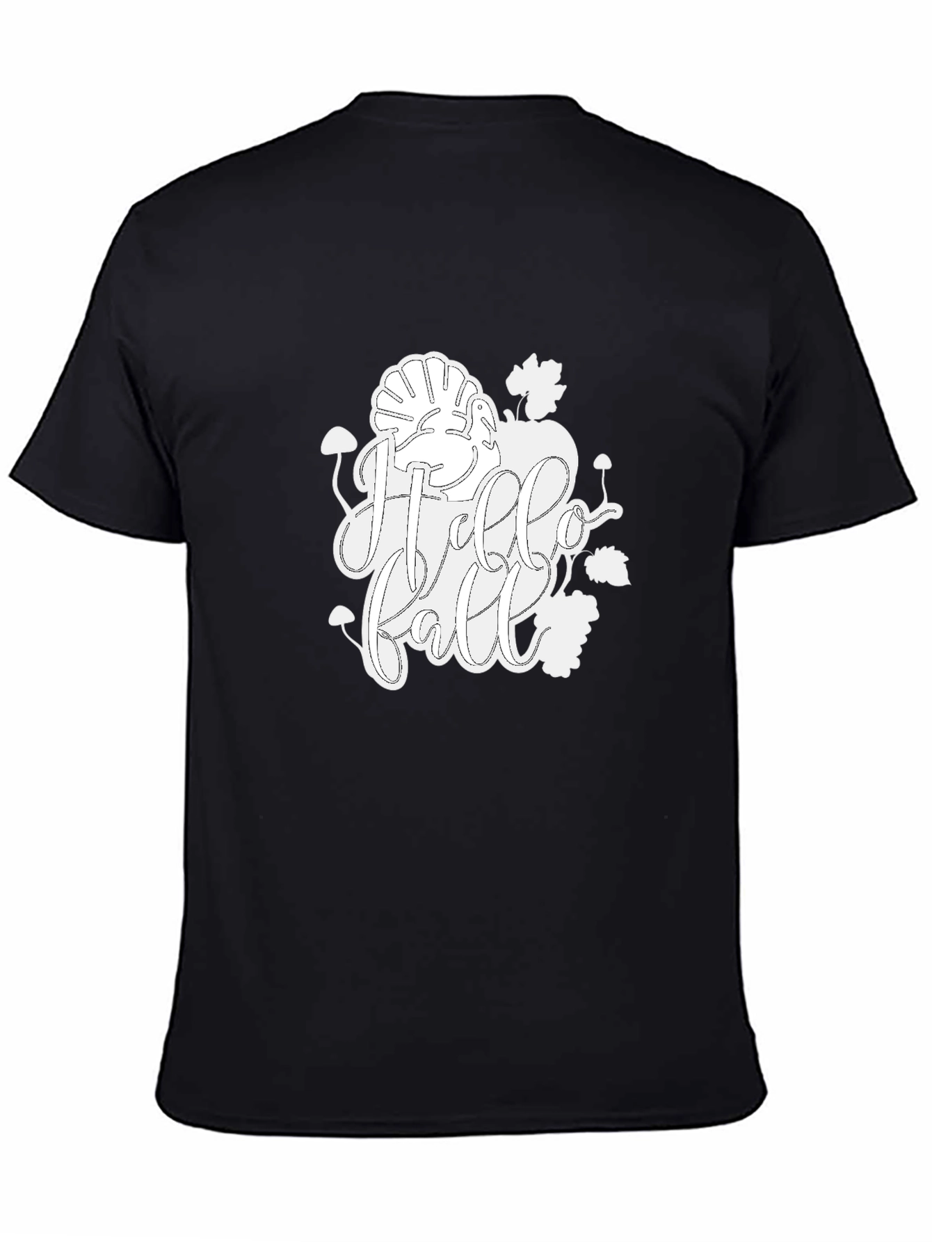Hello Fall T-Shirt - Autumn Thanksgiving Design