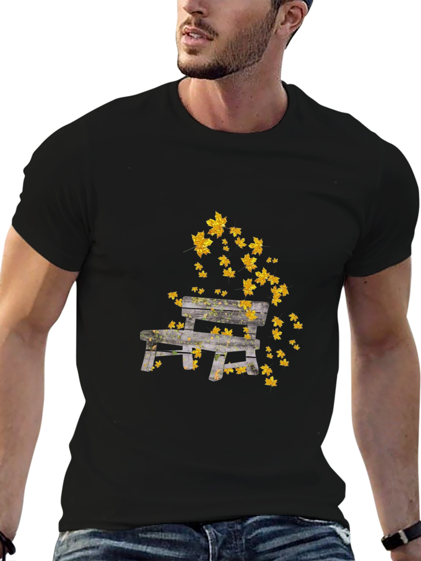 Autumn Bench Graphic Tee
