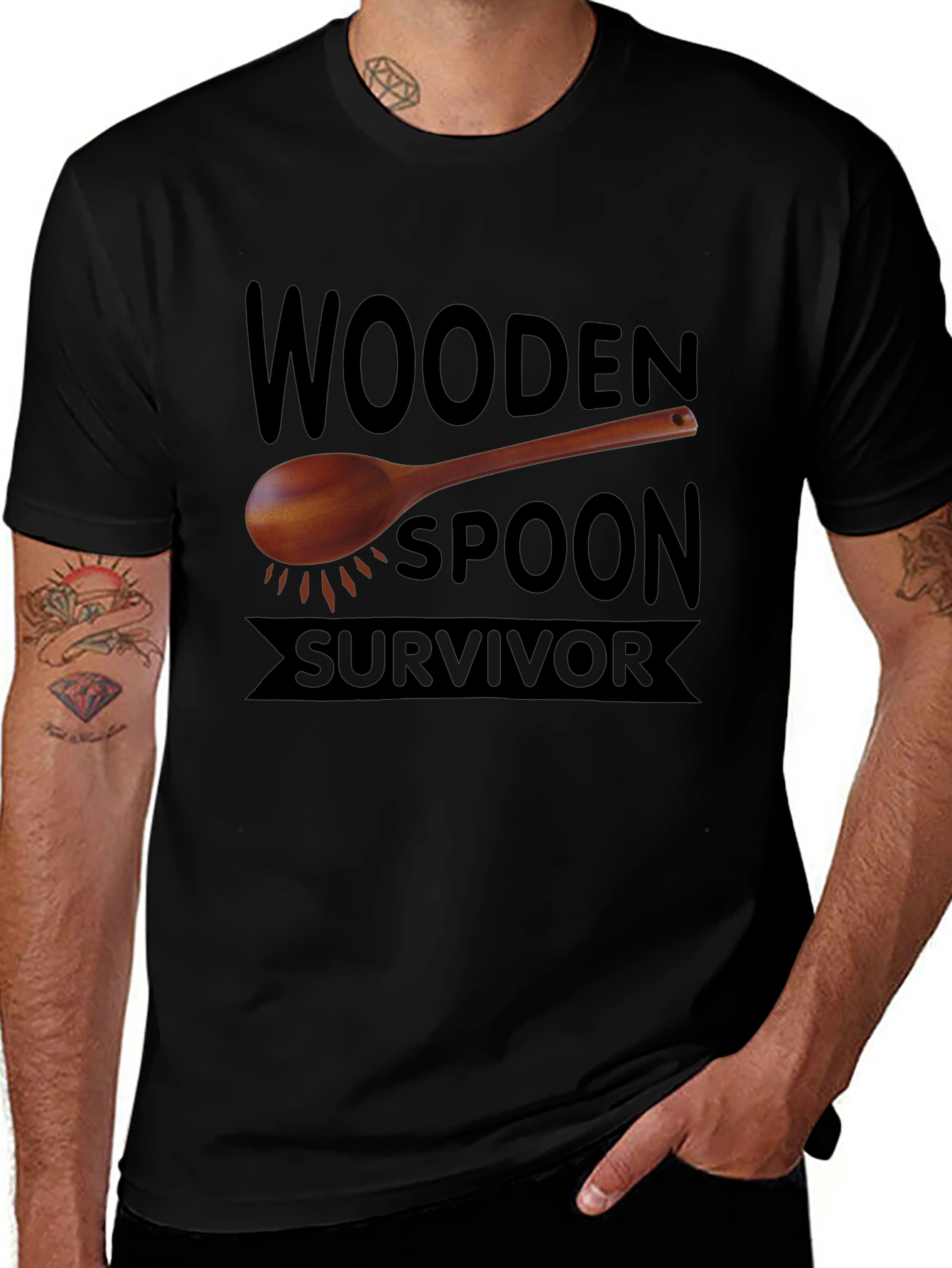 Wooden Spoon Survivor T-Shirt
