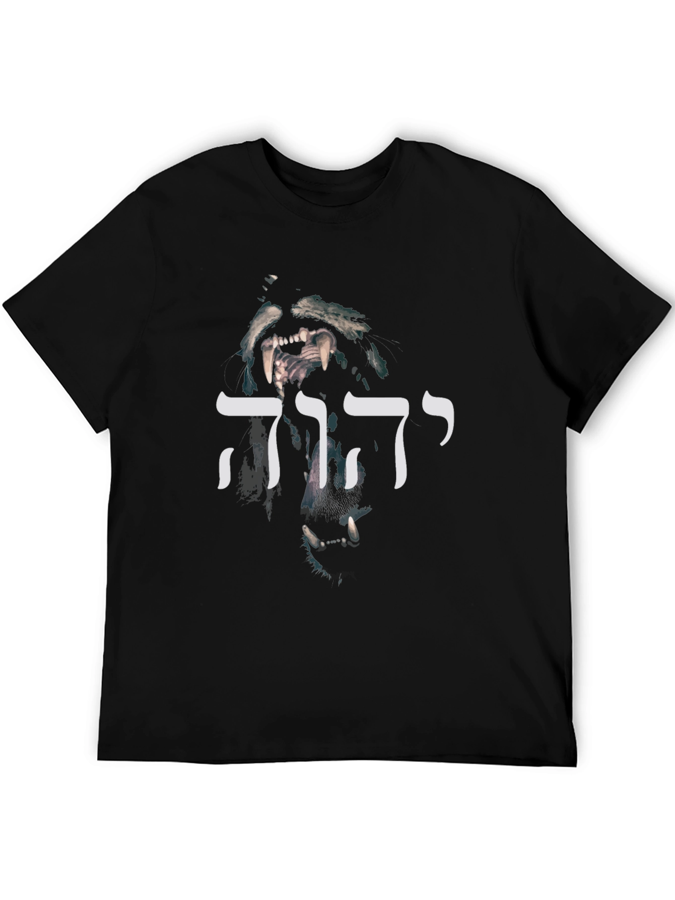 Lion of Judah Graphic Black T-Shirt