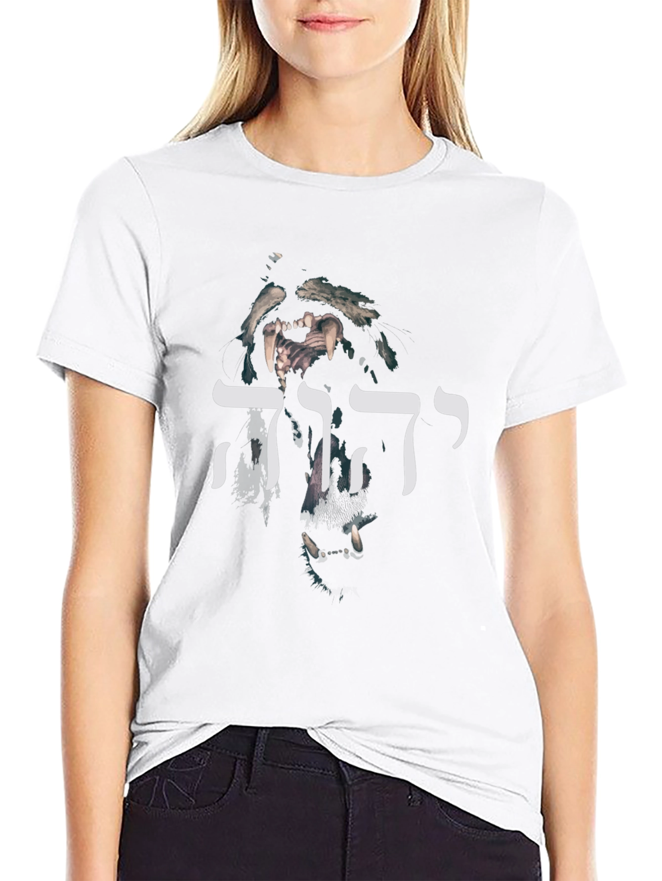 Lion of Judah Graphic Black T-Shirt