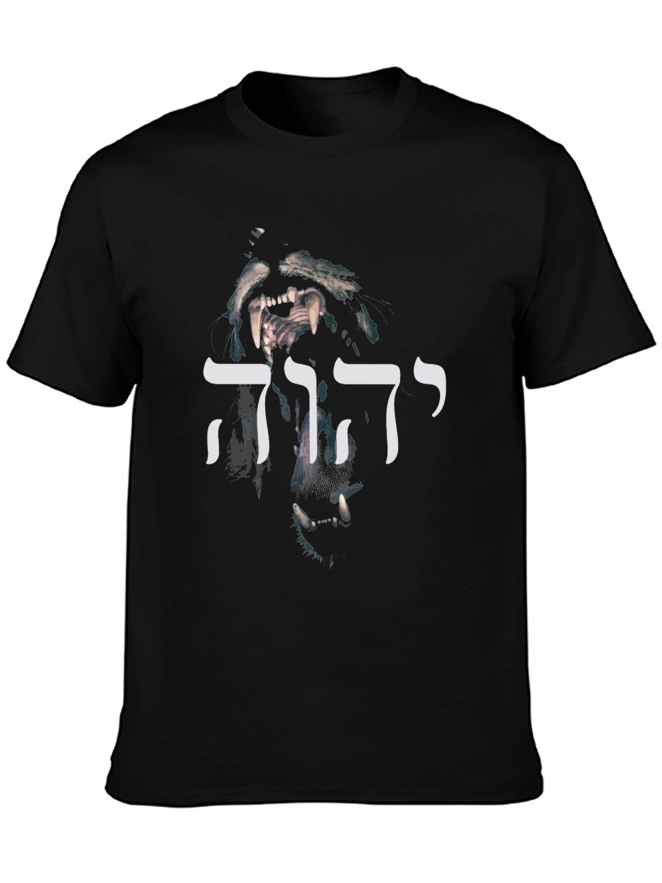 Lion of Judah Graphic Black T-Shirt