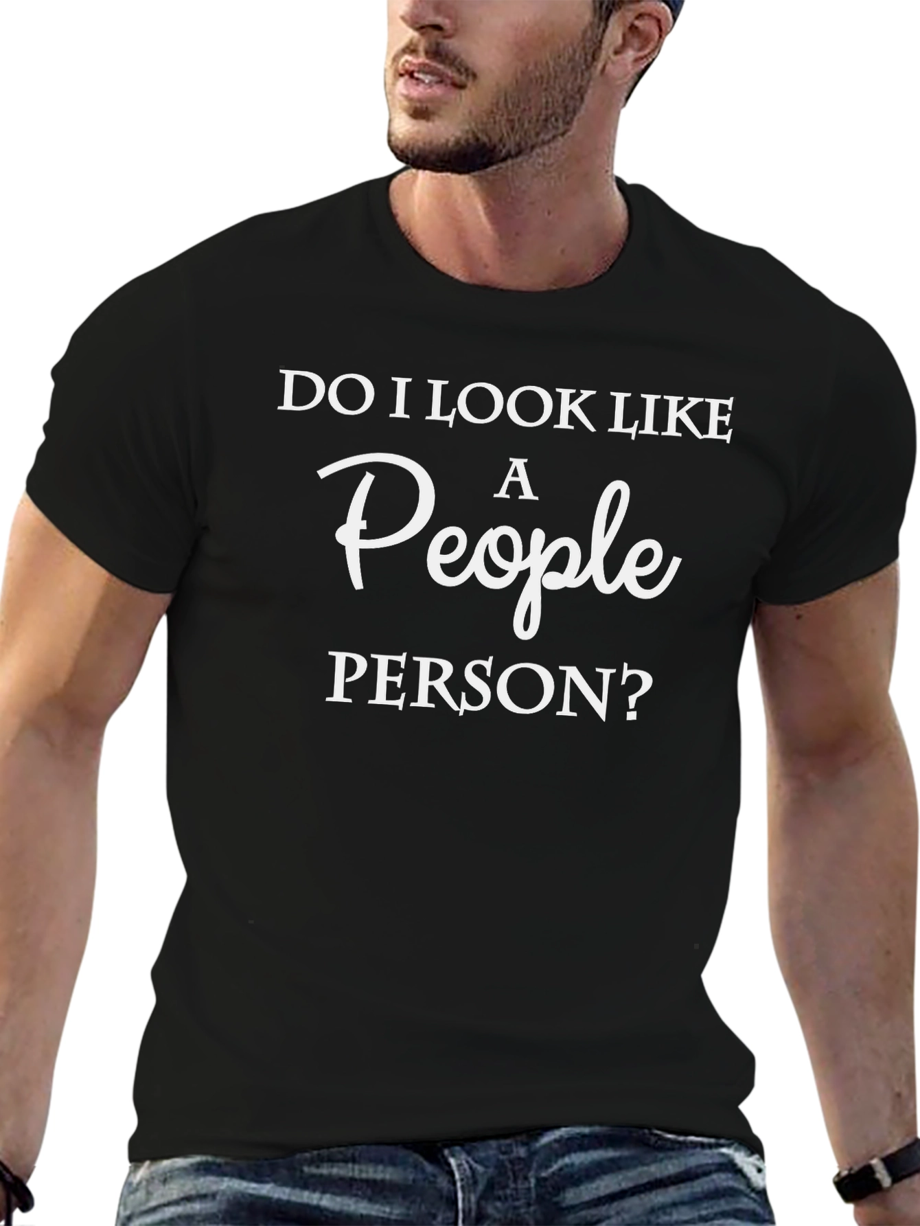 Do I Look Like A People Person? T-Shirt