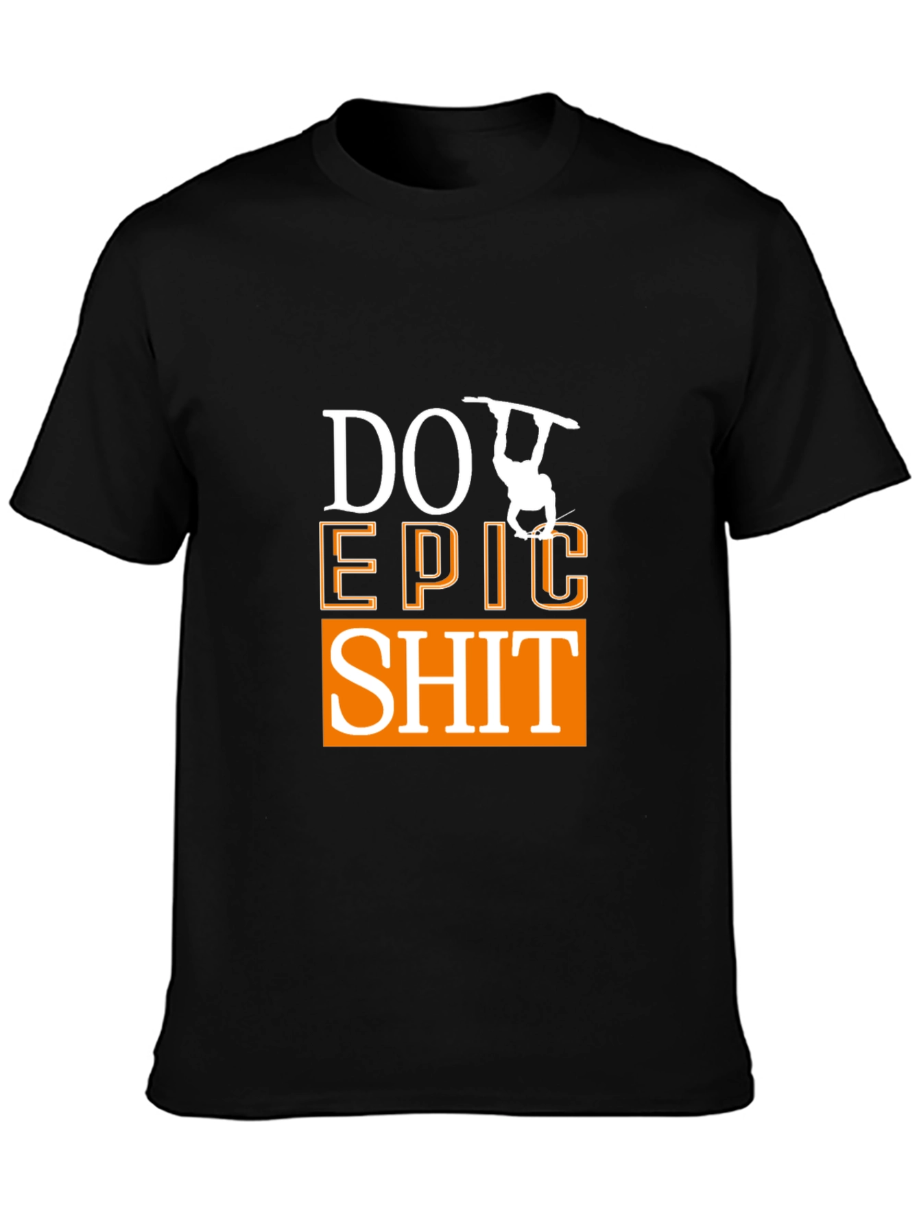 Do Epic Shit Graphic Tee - Black T-Shirt