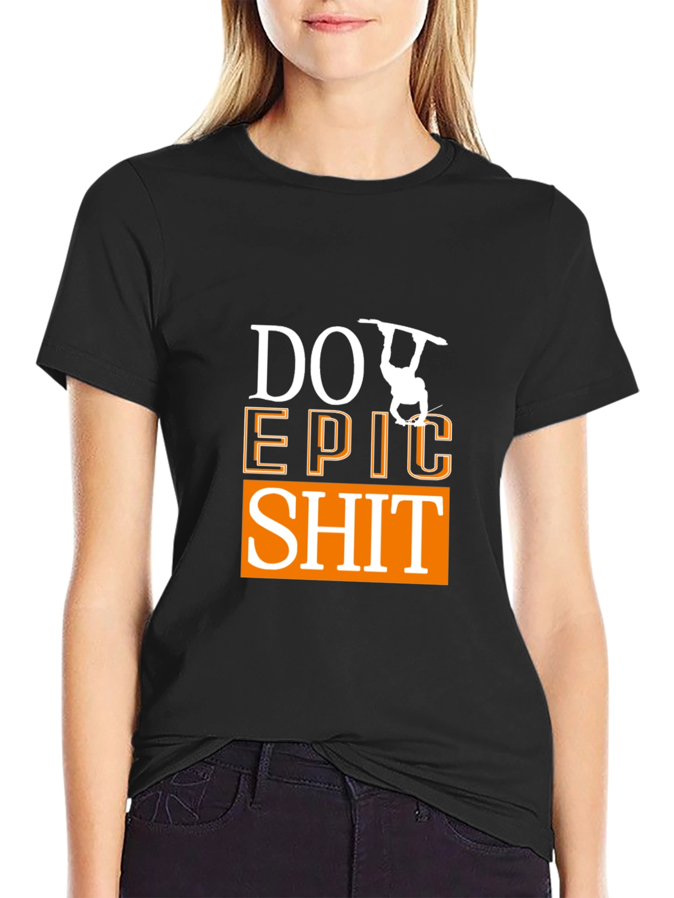 Do Epic Shit Graphic Tee - Black T-Shirt