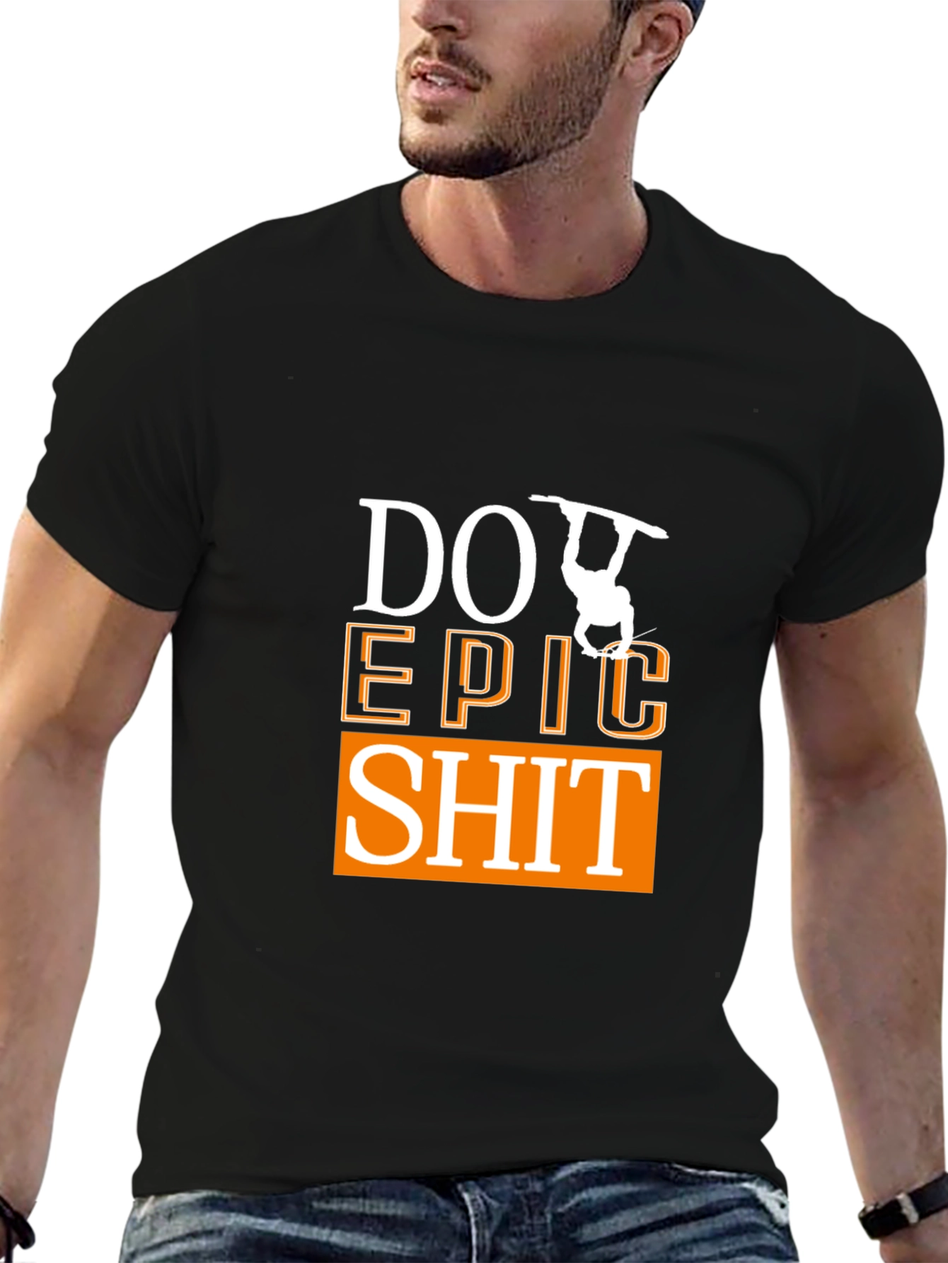 Do Epic Shit Graphic Tee - Black T-Shirt
