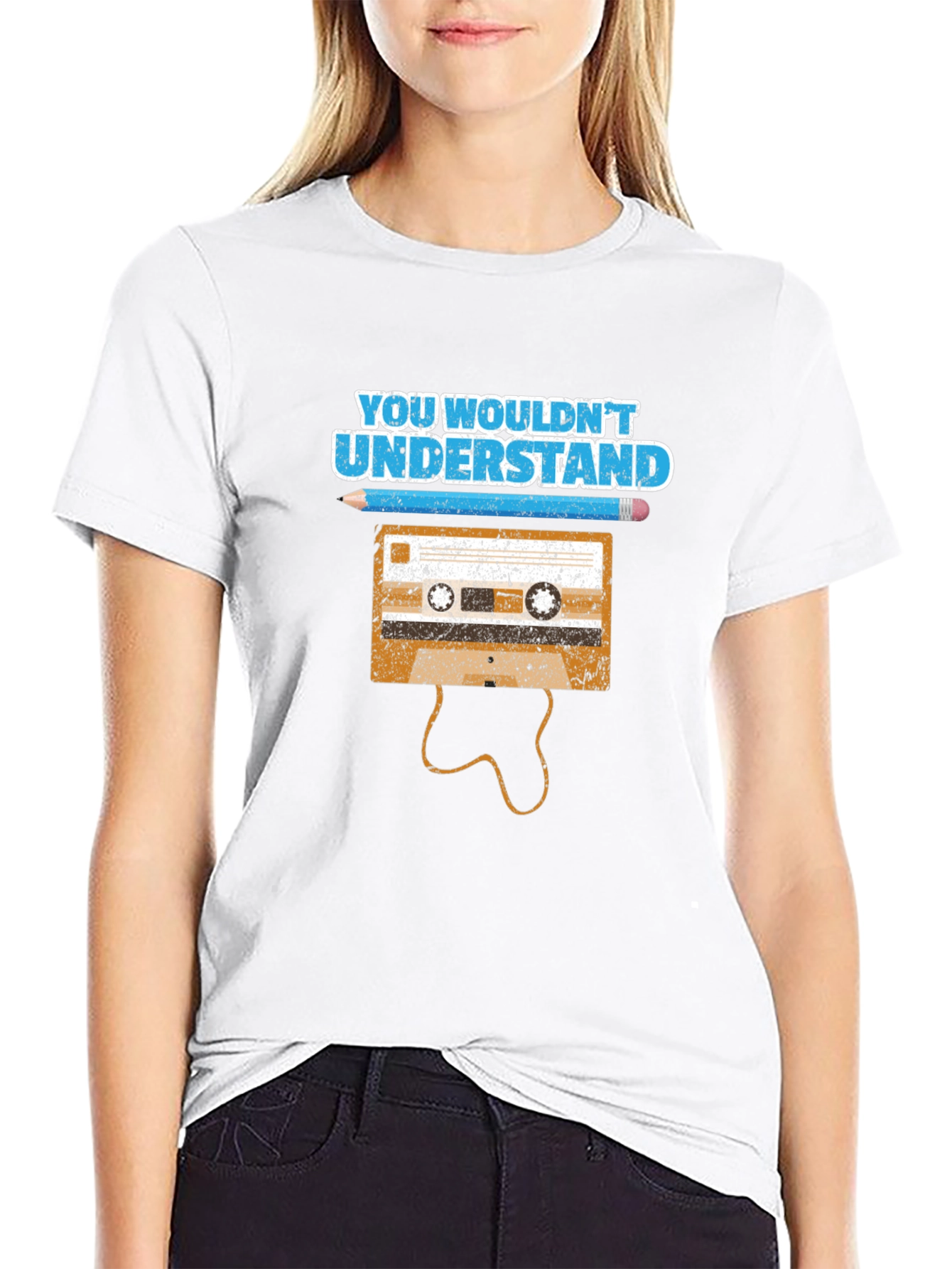 Retro Cassette Tape T-Shirt - You Wouldnt Understand