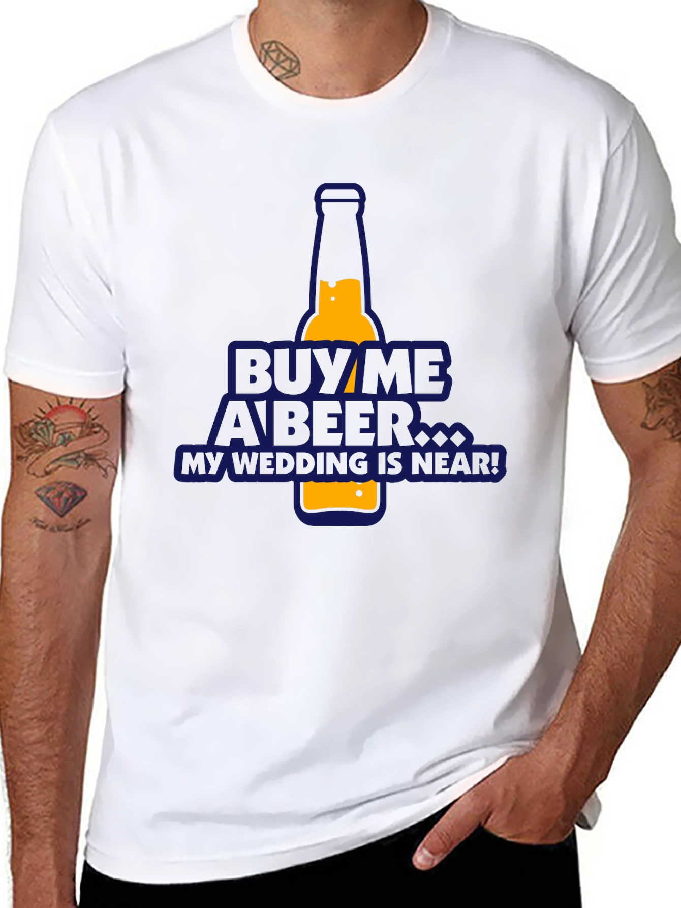 Buy Me A Beer Wedding T-Shirt