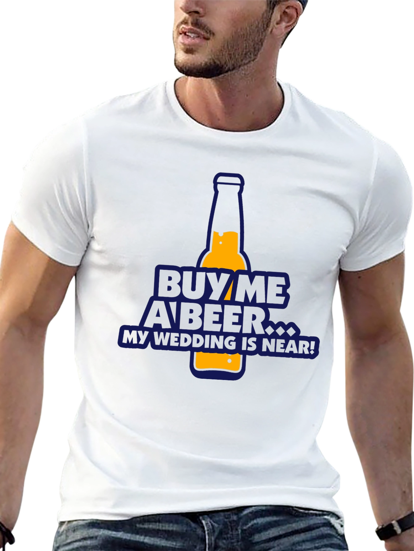 Buy Me A Beer Wedding T-Shirt