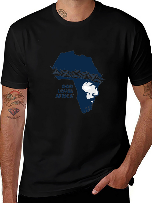 God Loves Africa T-Shirt - Unique Design