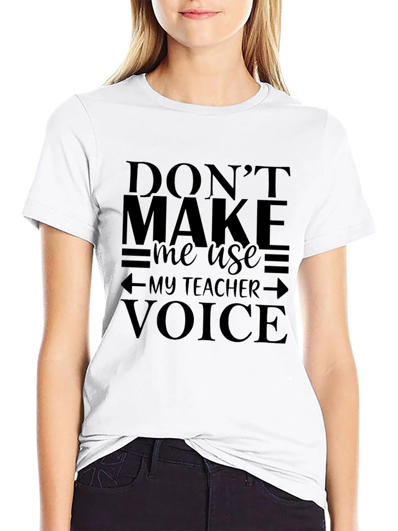 Teacher Voice Graphic T-Shirt - Funny Teacher Shirt