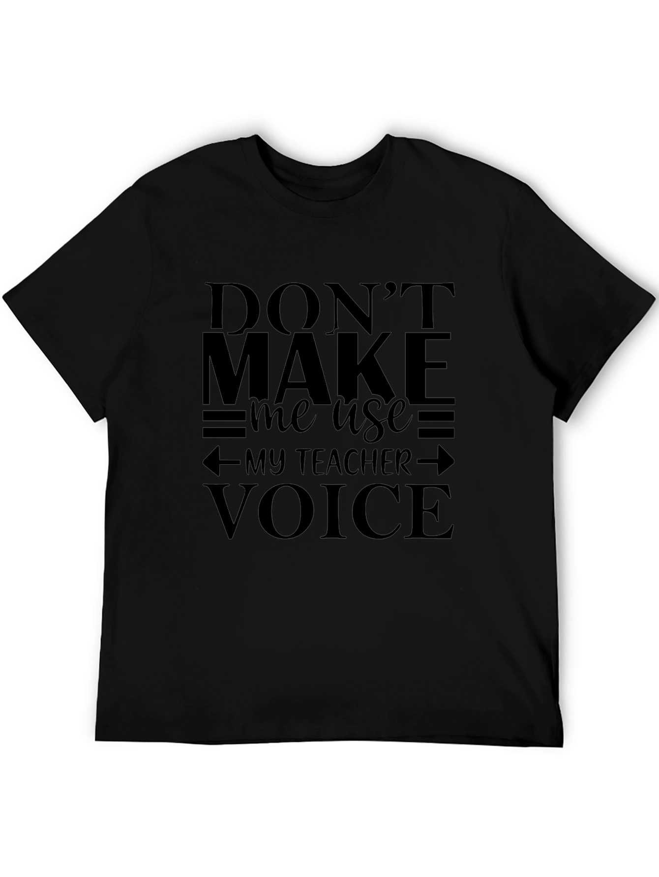 Teacher Voice Graphic T-Shirt - Funny Teacher Shirt