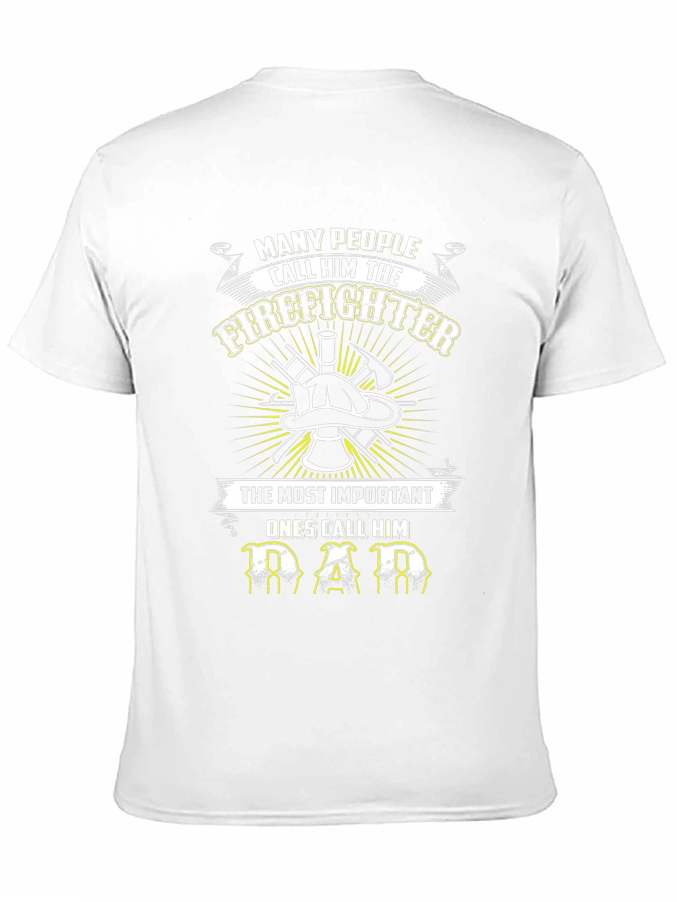Firefighter Dad Graphic Tee