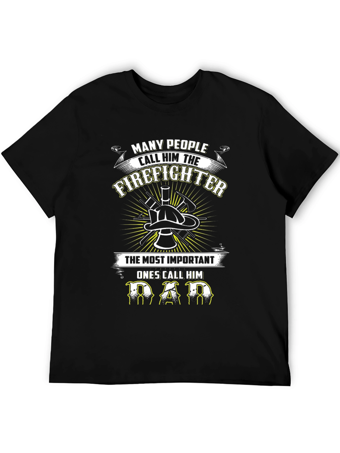 Firefighter Dad Graphic Tee