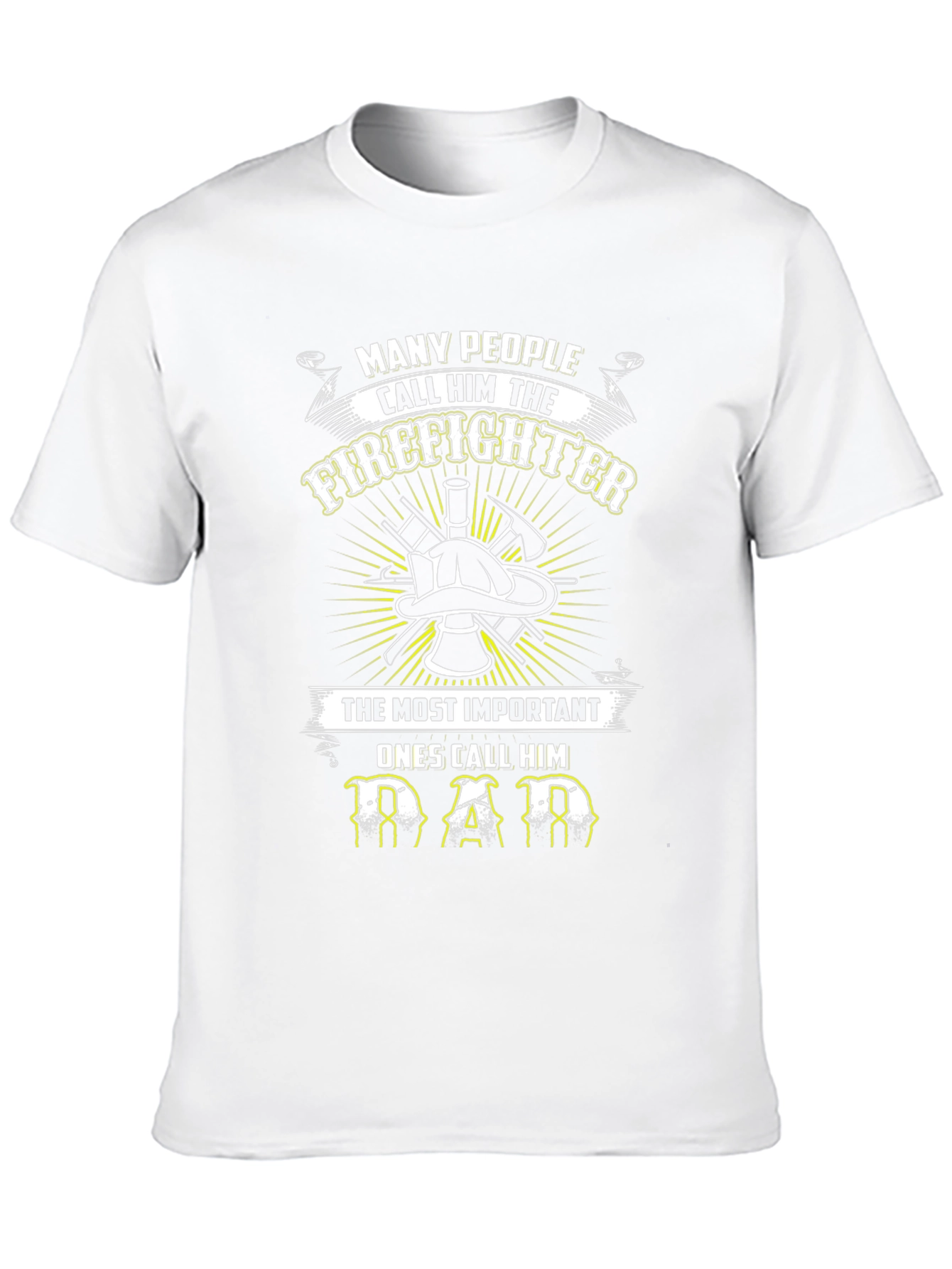 Firefighter Dad Graphic Tee