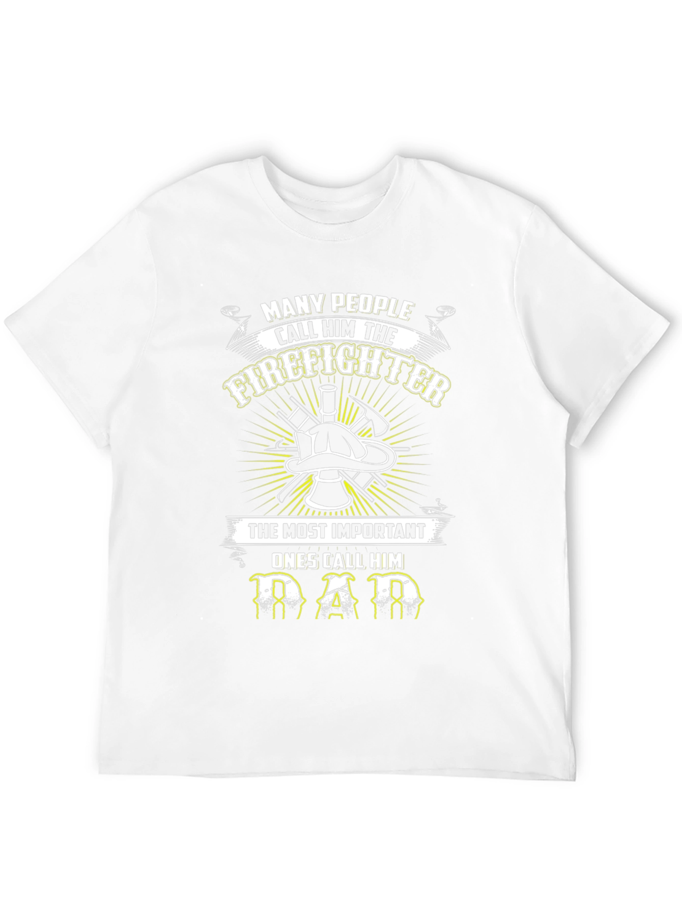 Firefighter Dad Graphic Tee