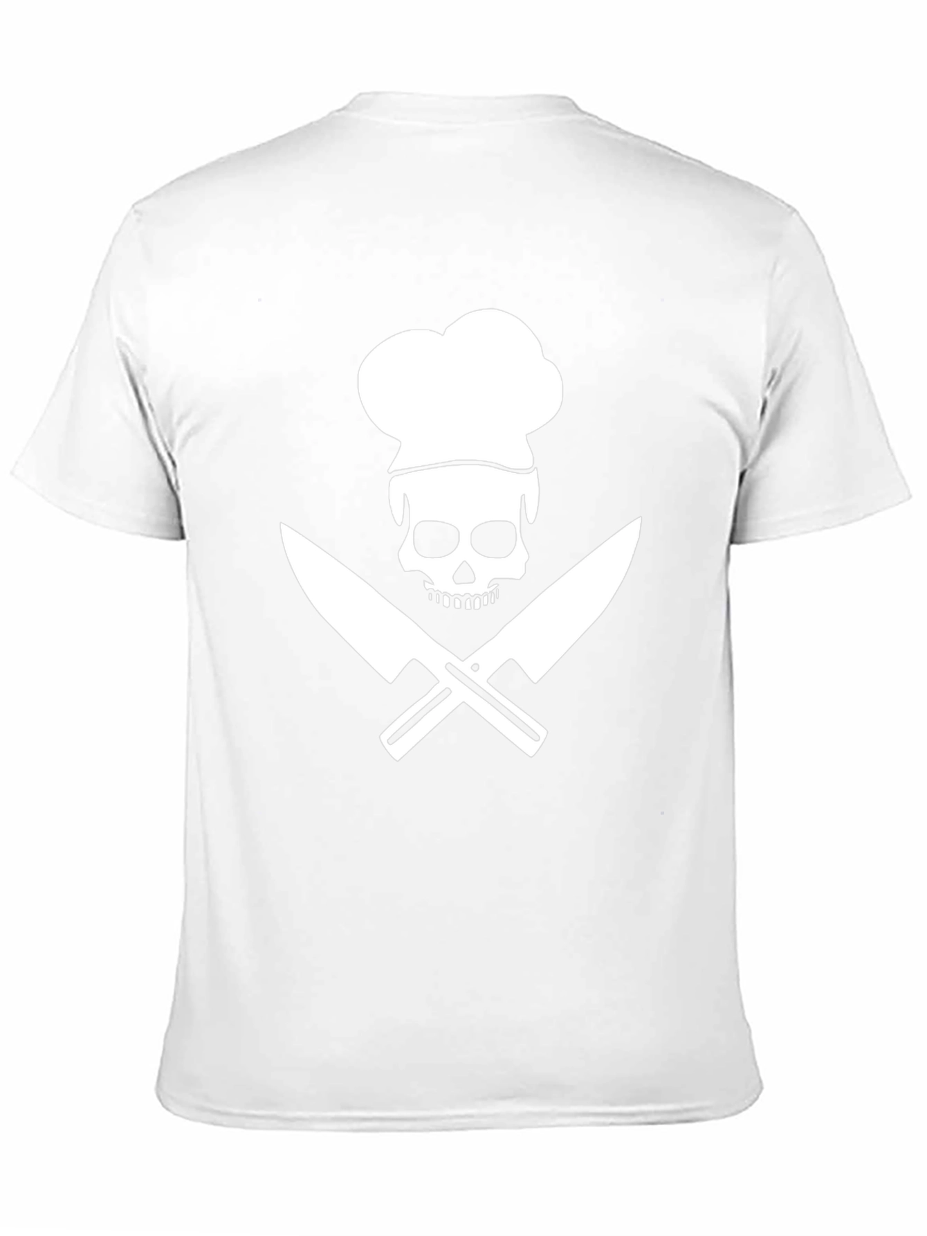 Chef Skull Graphic T-Shirt - Culinary Pirate Tee