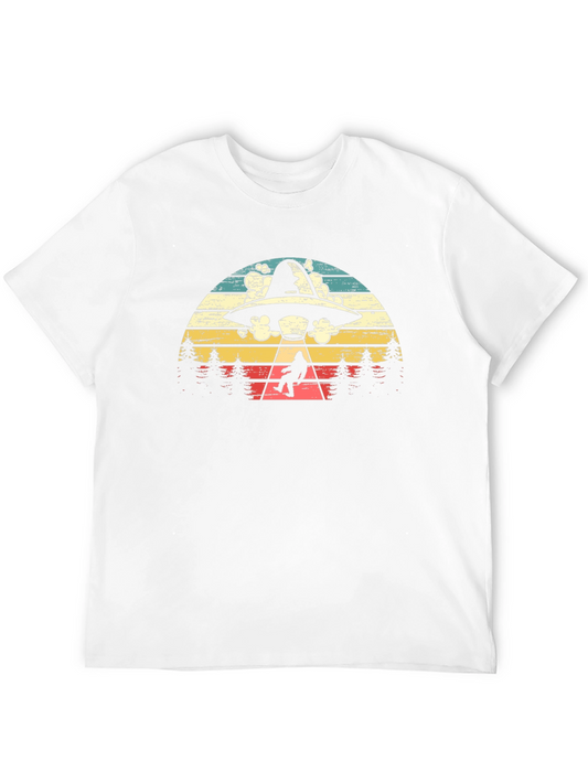 Retro UFO Abduction T-Shirt
