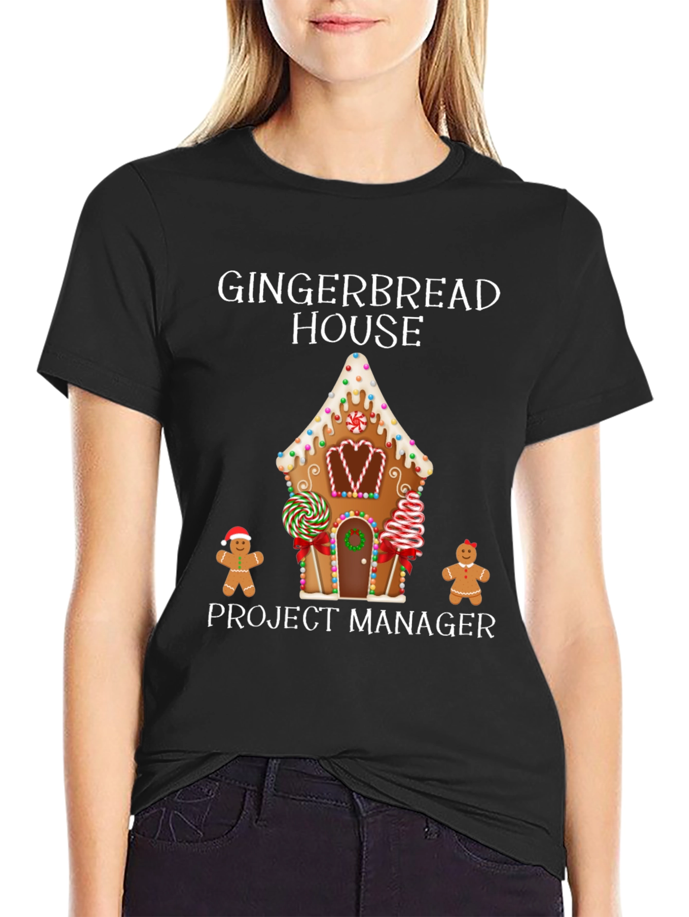 Gingerbread House Project Manager T-Shirt