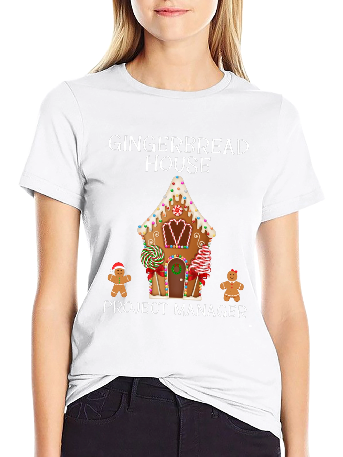 Gingerbread House Project Manager T-Shirt