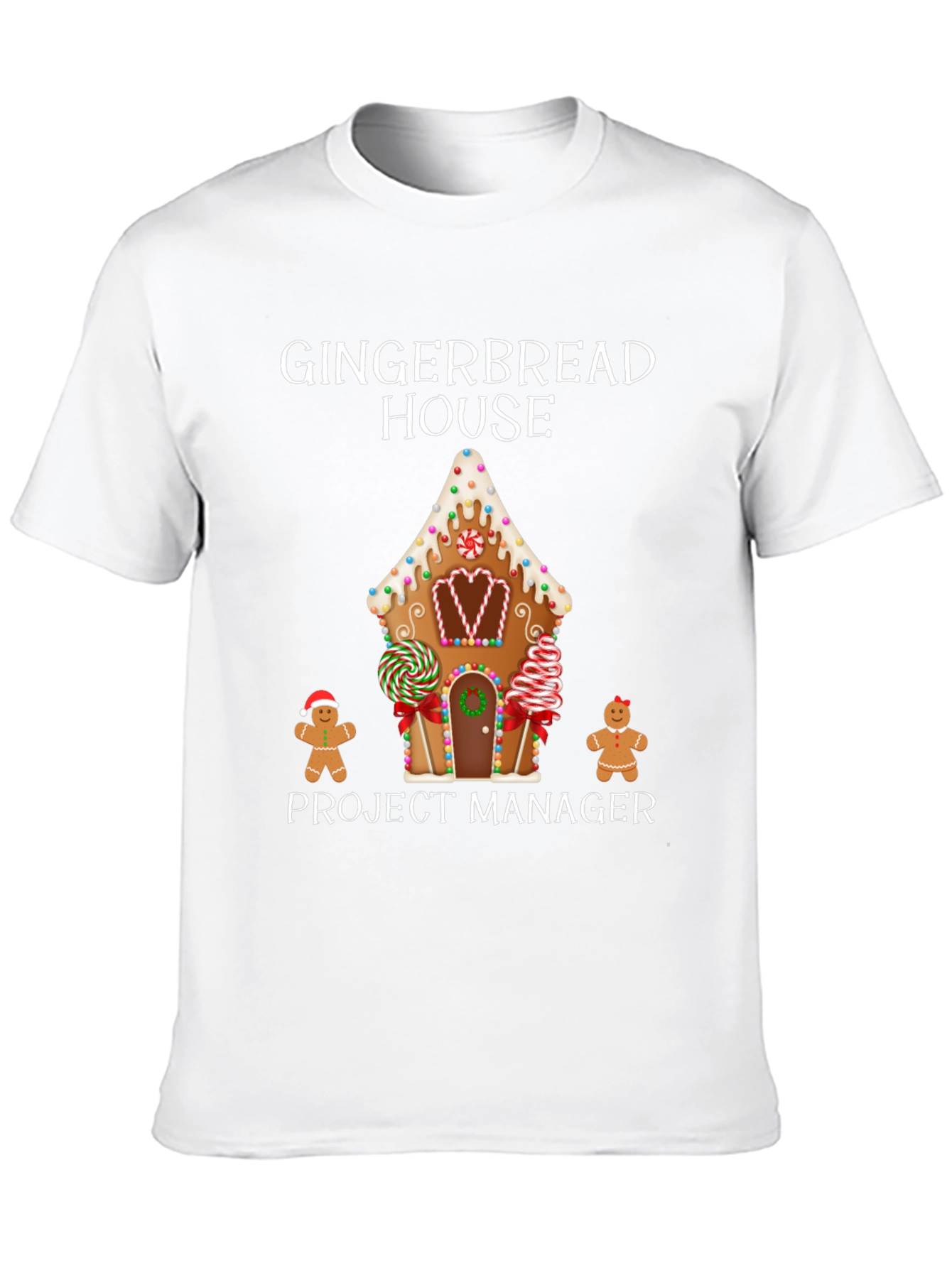 Gingerbread House Project Manager T-Shirt
