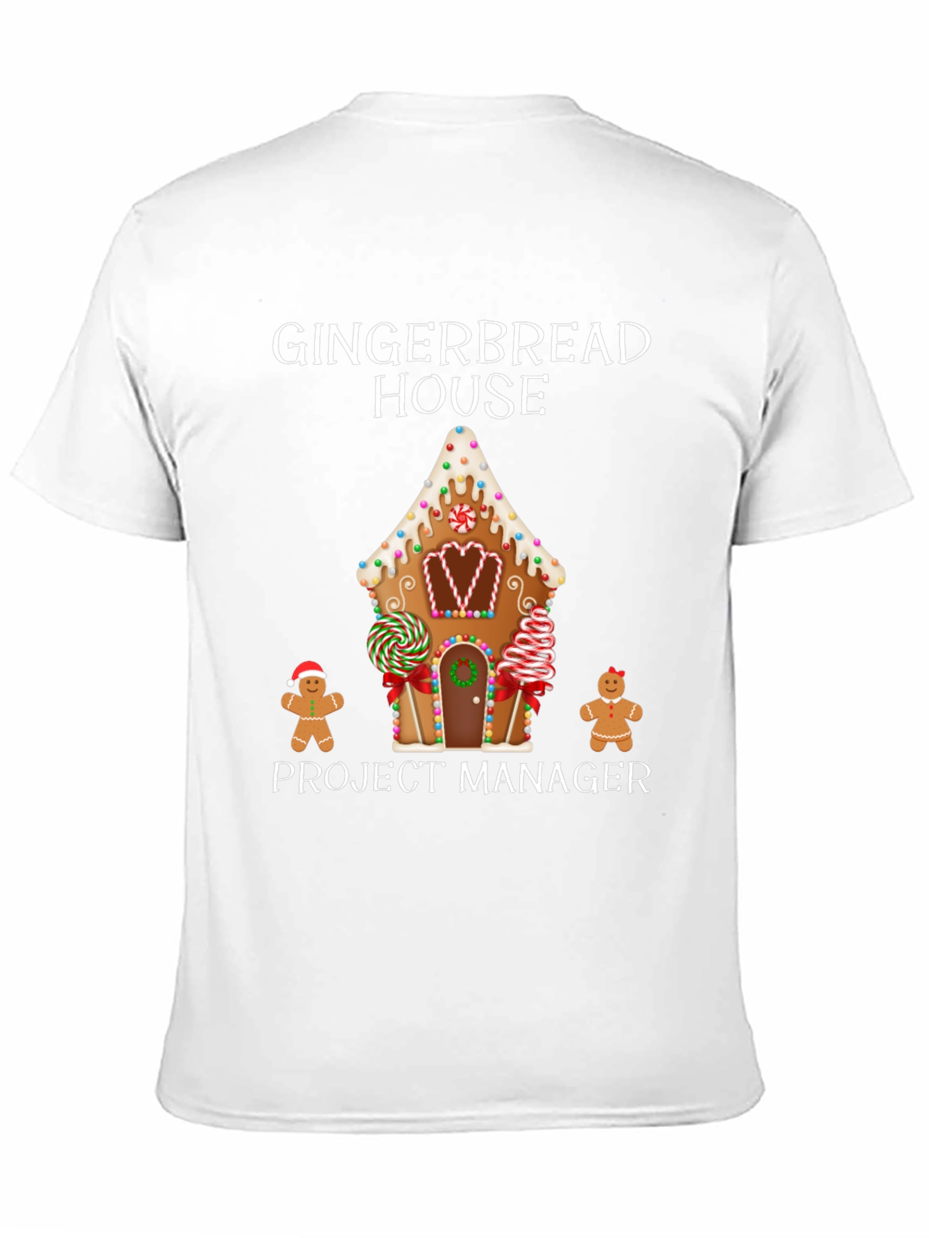 Gingerbread House Project Manager T-Shirt