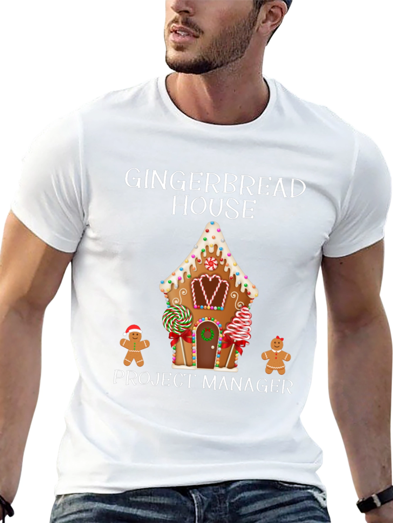 Gingerbread House Project Manager T-Shirt