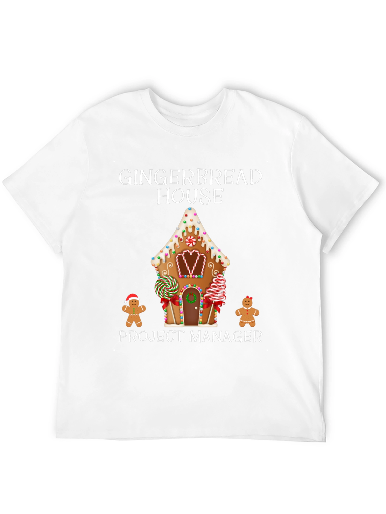 Gingerbread House Project Manager T-Shirt