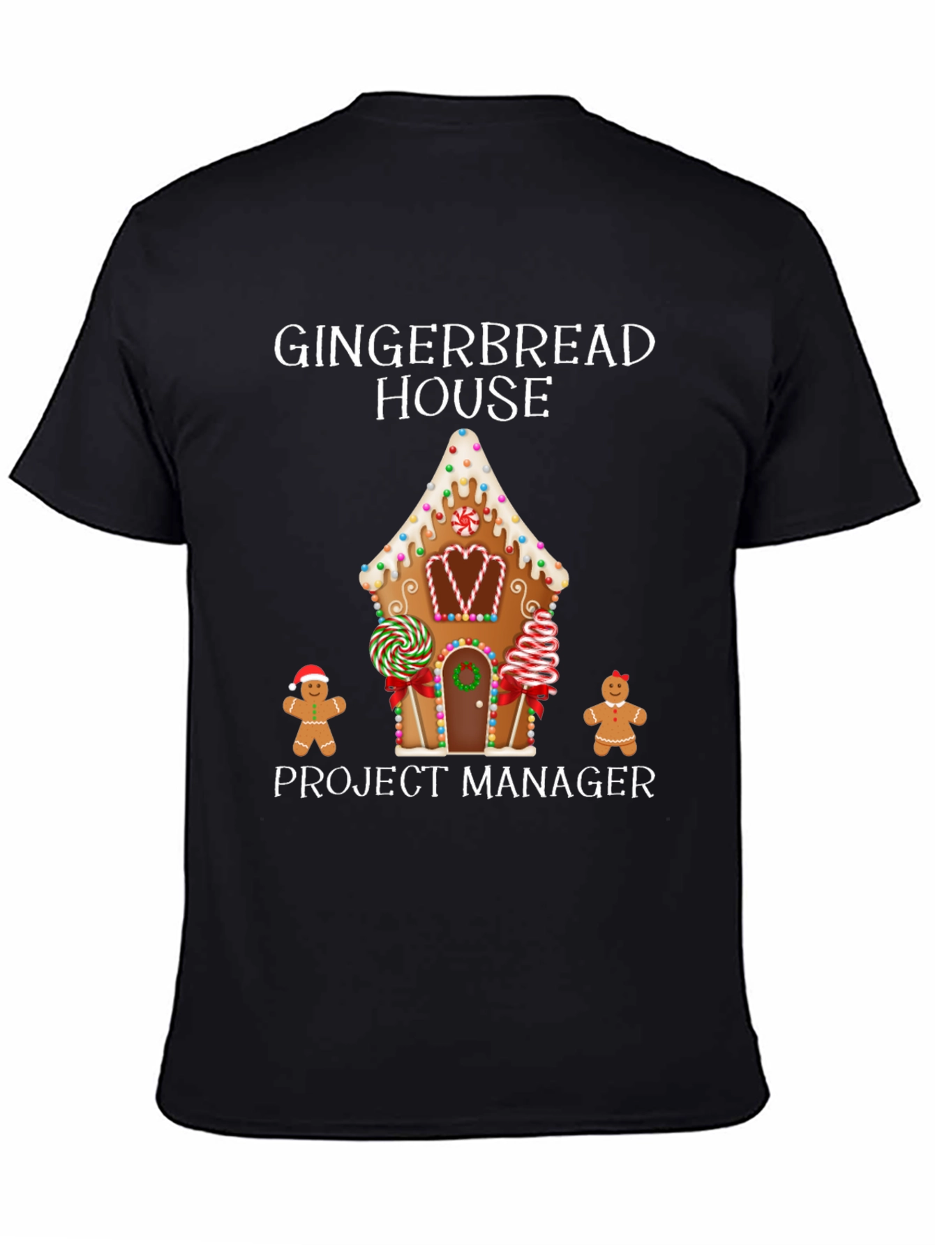 Gingerbread House Project Manager T-Shirt