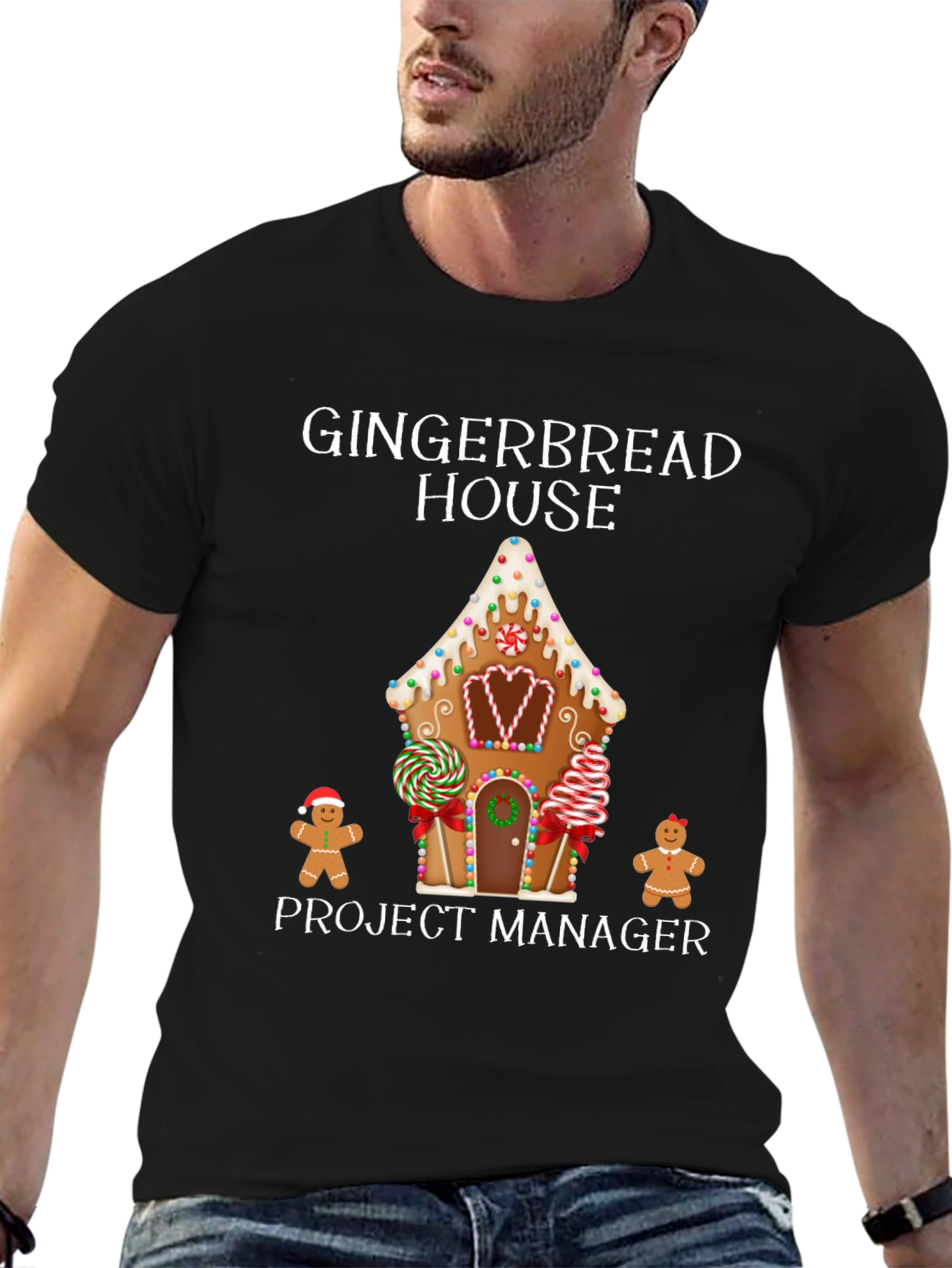 Gingerbread House Project Manager T-Shirt